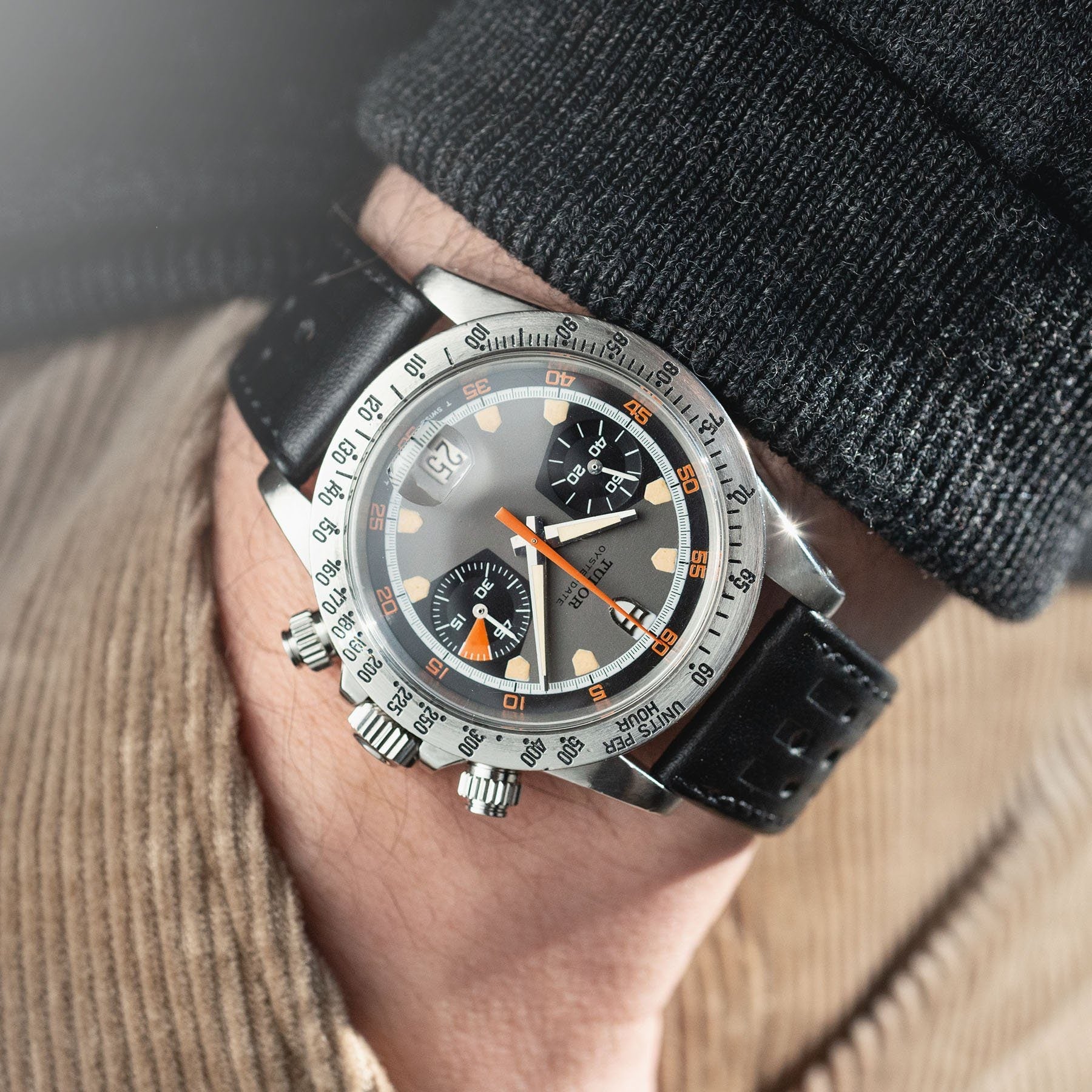 Tudor Home Plate Chronograph Reference 7032