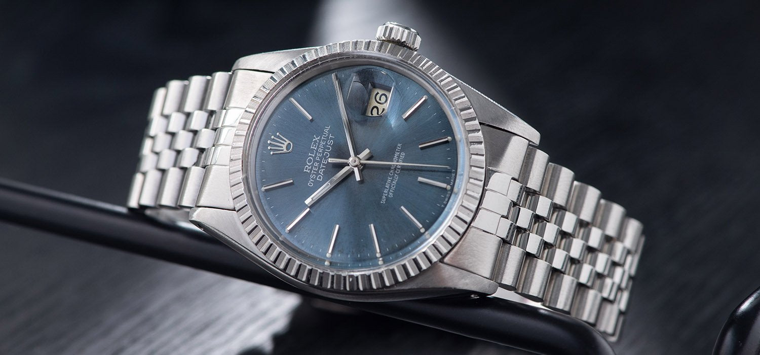 Rolex Datejust Blue Soleil Dial 16030