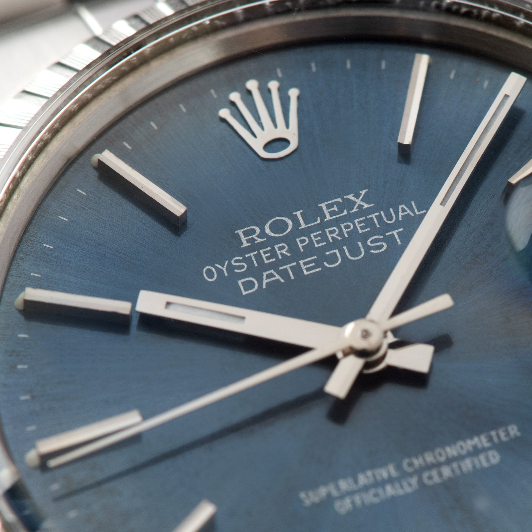 Rolex Datejust Blue Soleil Dial 16030