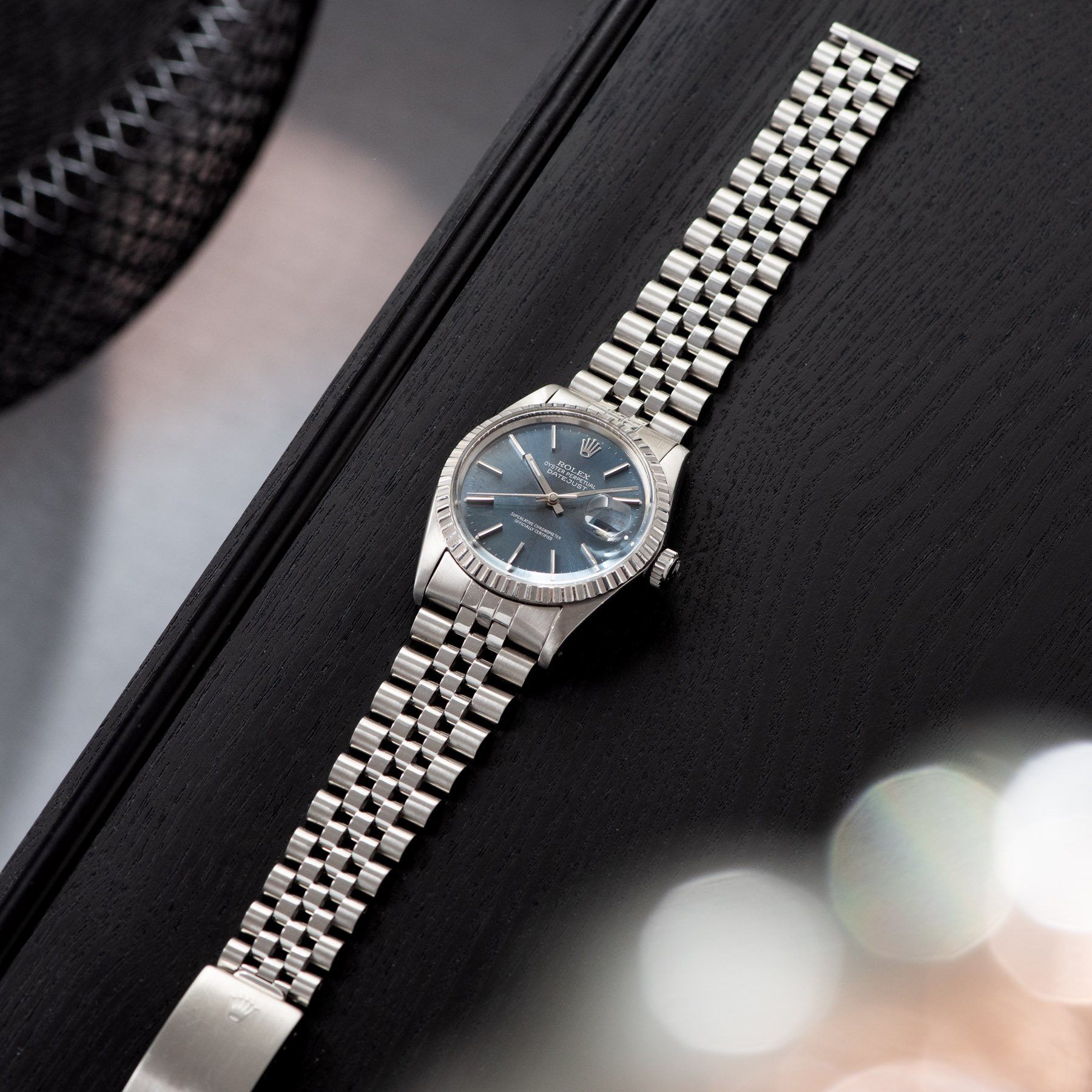 Rolex Datejust Blue Soleil Dial 16030