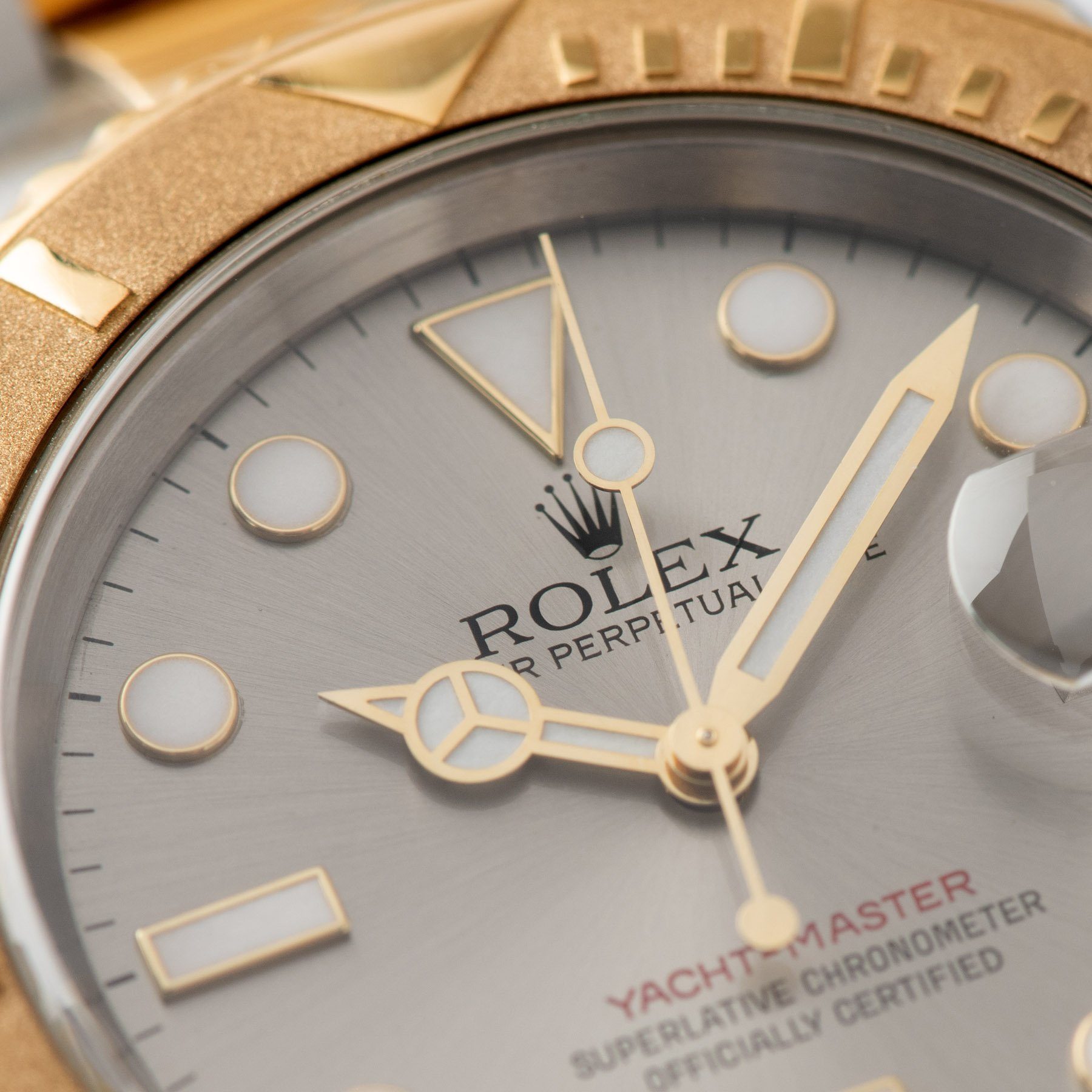 Rolex Yachtmaster Steel and Gold 16623 Grey Dial