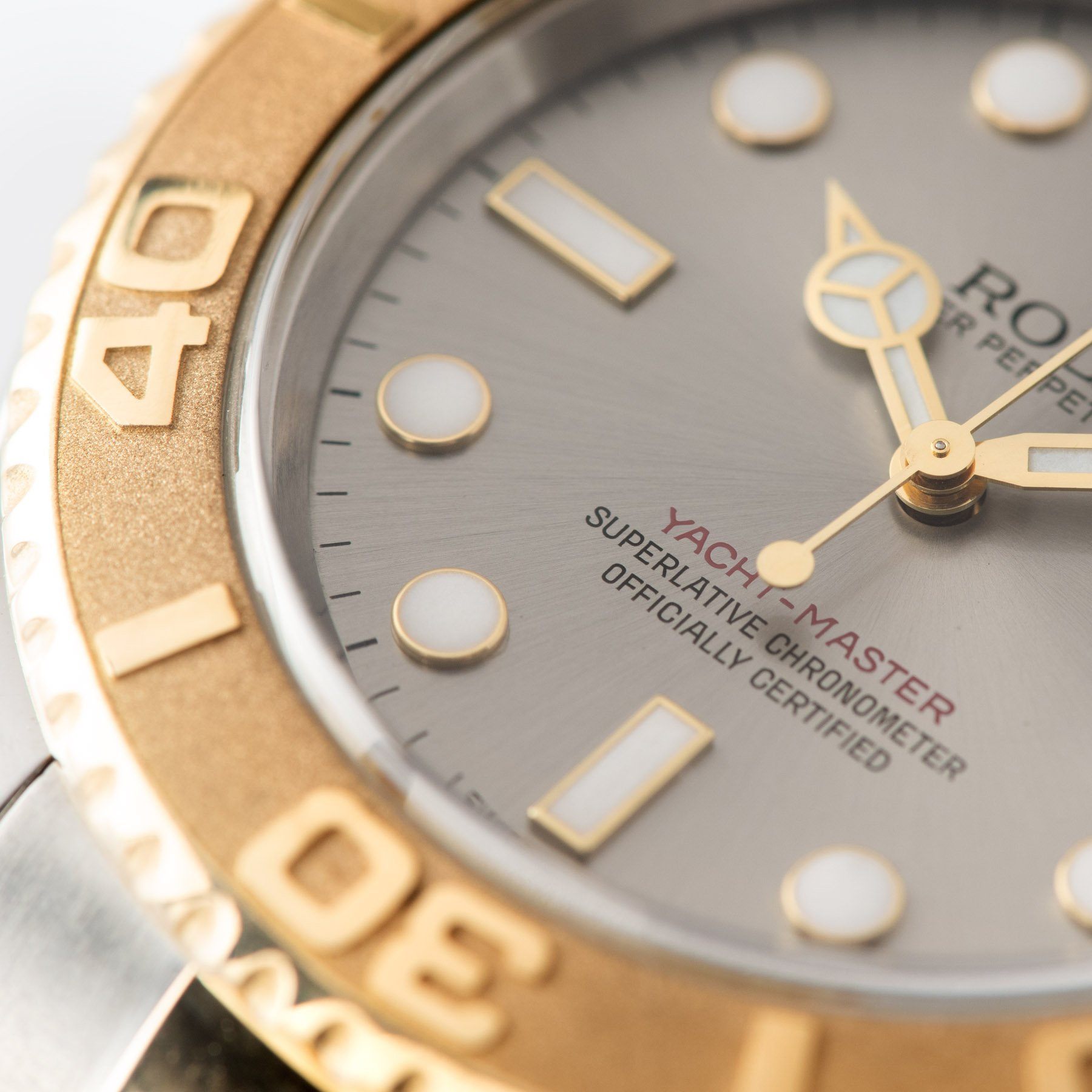 Rolex Yachtmaster Steel and Gold 16623 Grey Dial