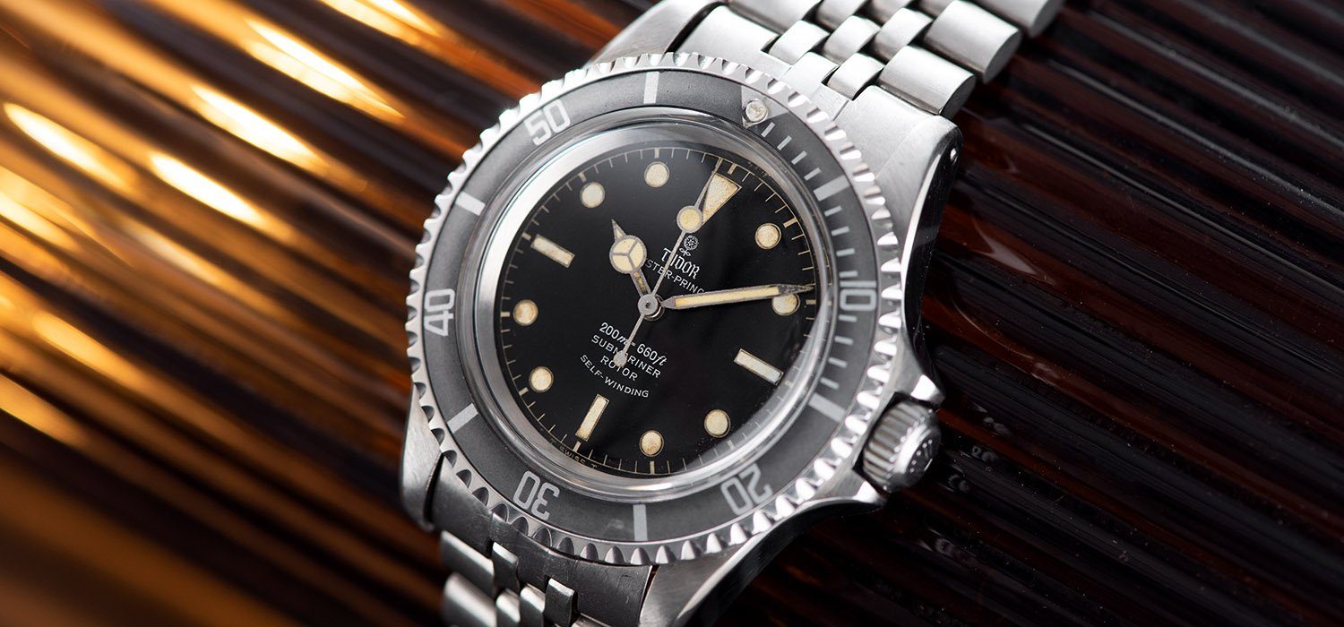 Tudor Submariner Ref 7928 Gilt Minute Track Ghost Bezel