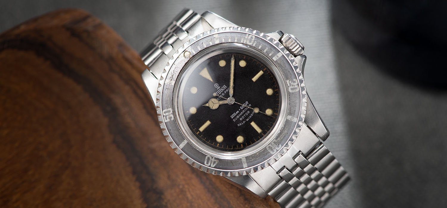 Tudor Submariner Ref 7928 Gilt Minute Track Faded Bezel