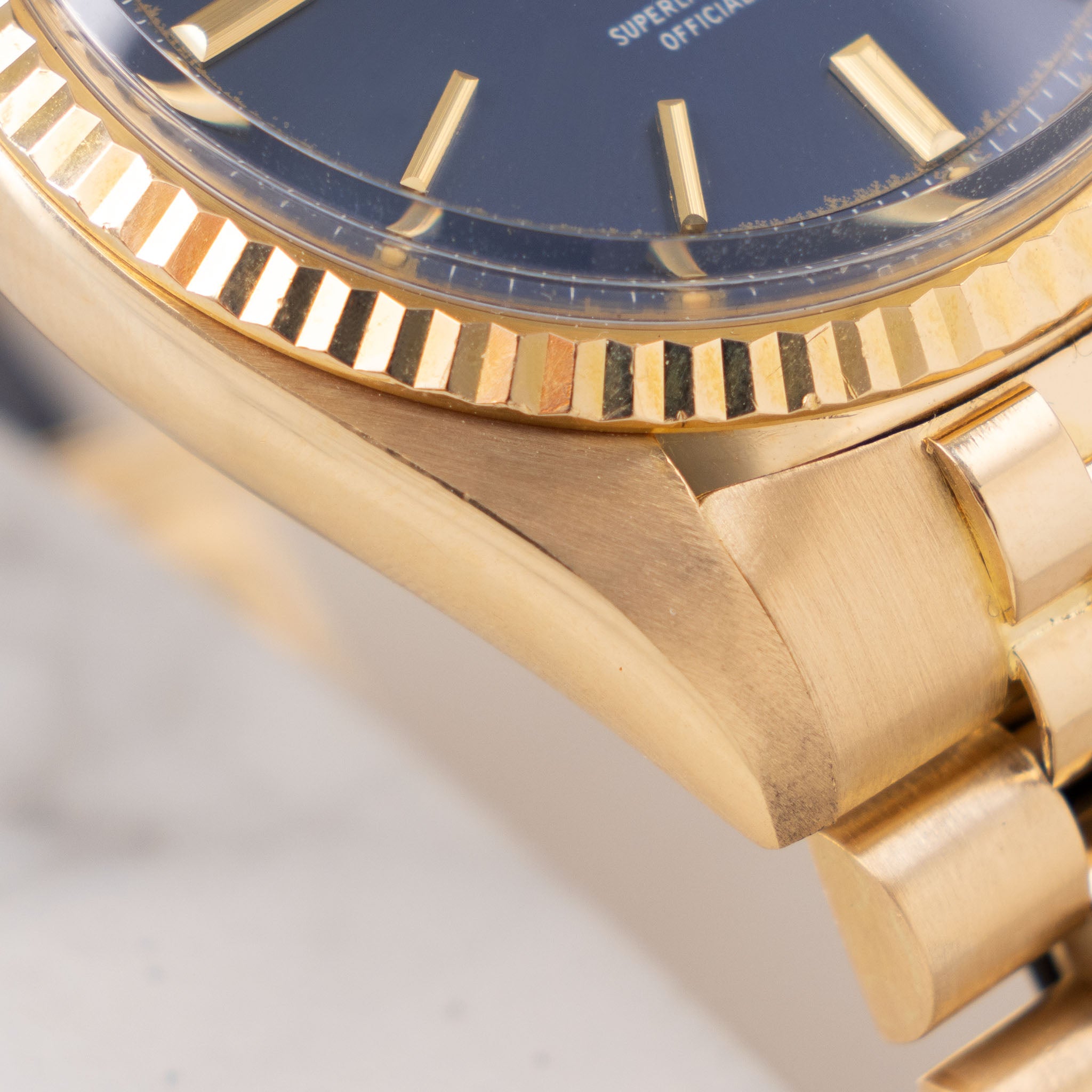 Rolex Datejust 1601/8 blue dial with rare D’Agosto Jubilee bracelet