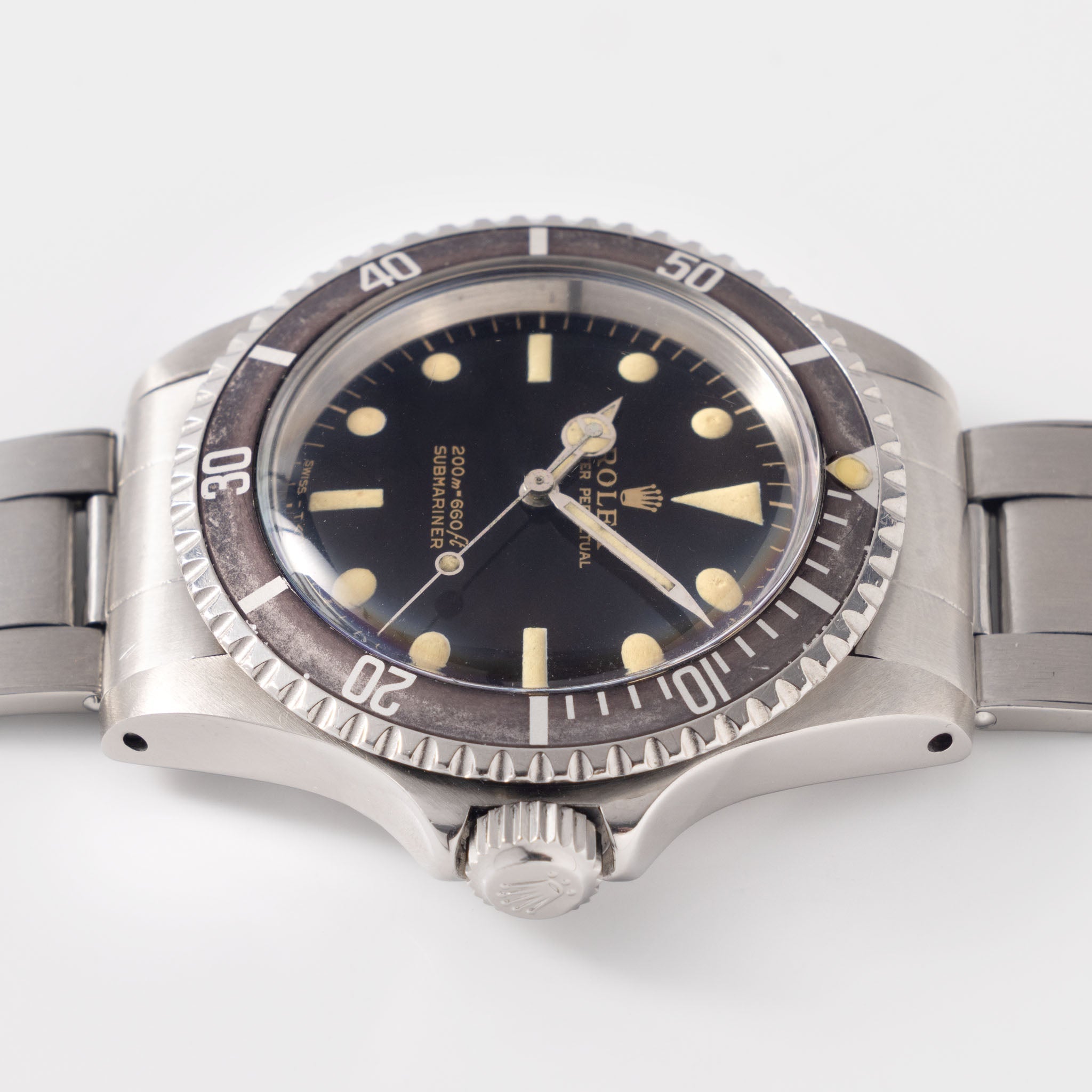 Rolex Submariner Gilt dial ref 5513 first owner provenance