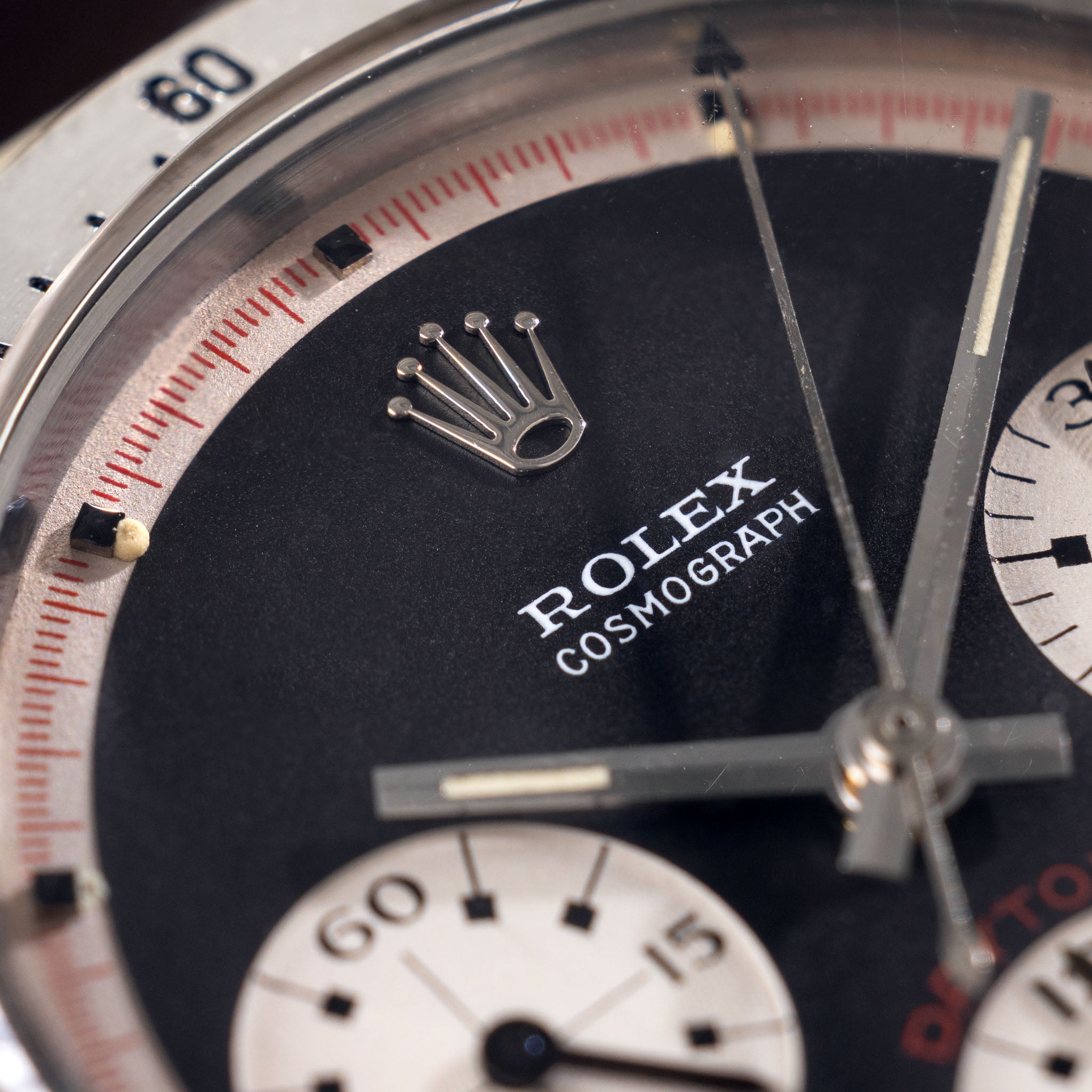 Rolex Cosmograph Daytona 6262 Black Tri-Color Paul Newman dial with Rolex service paper