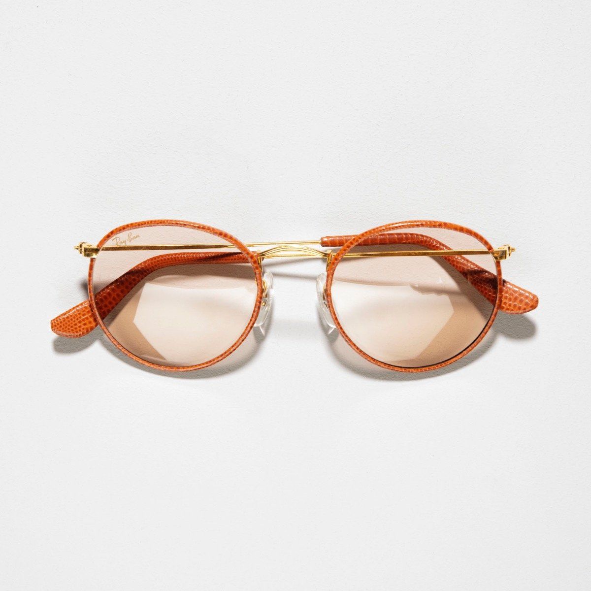 Vintage Ray Ban W0779 Leathers Changeables Sunglasses