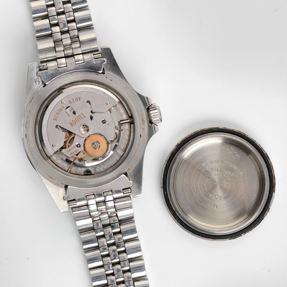 Tudor 7928 Submariner Gilt Chapter Ring