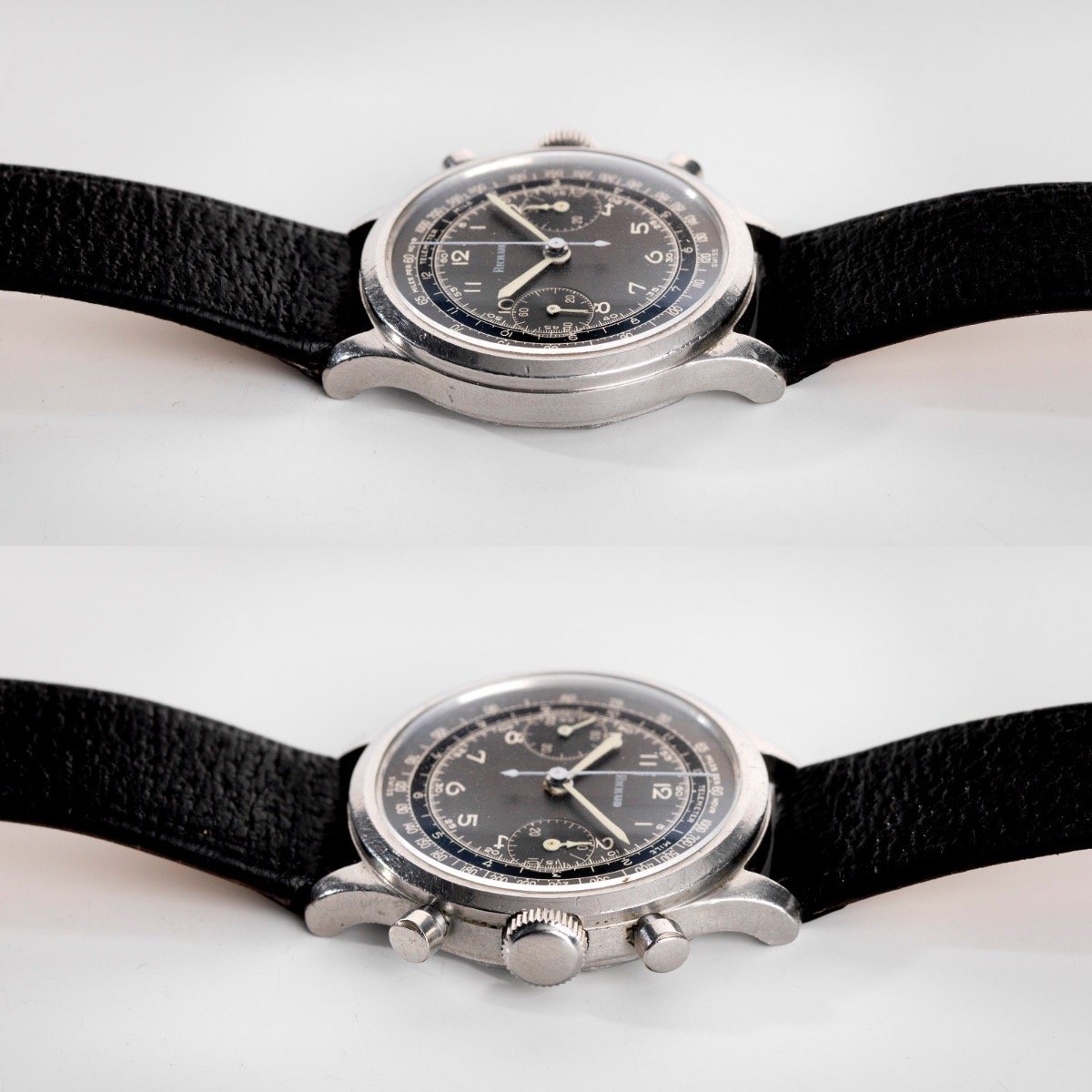 Richard Chronograph 1950s Two Tone Grey Dial