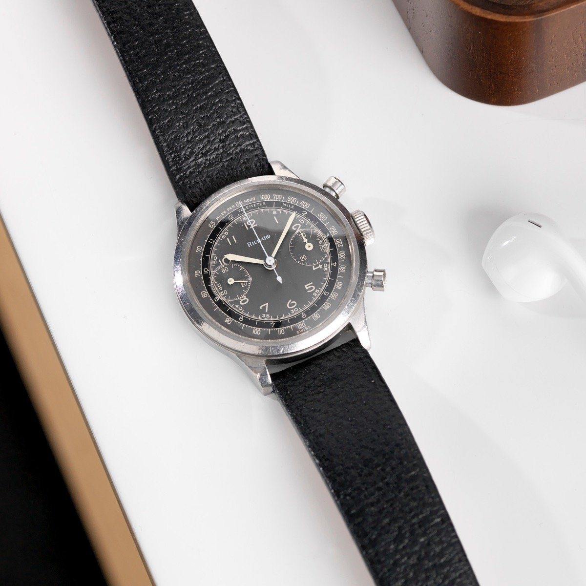 Richard Chronograph 1950s Two Tone Grey Dial