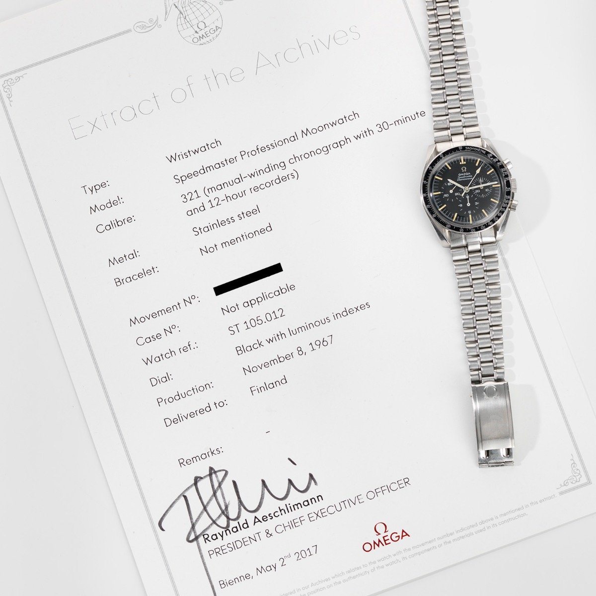 Omega Speedmaster 105.012-66