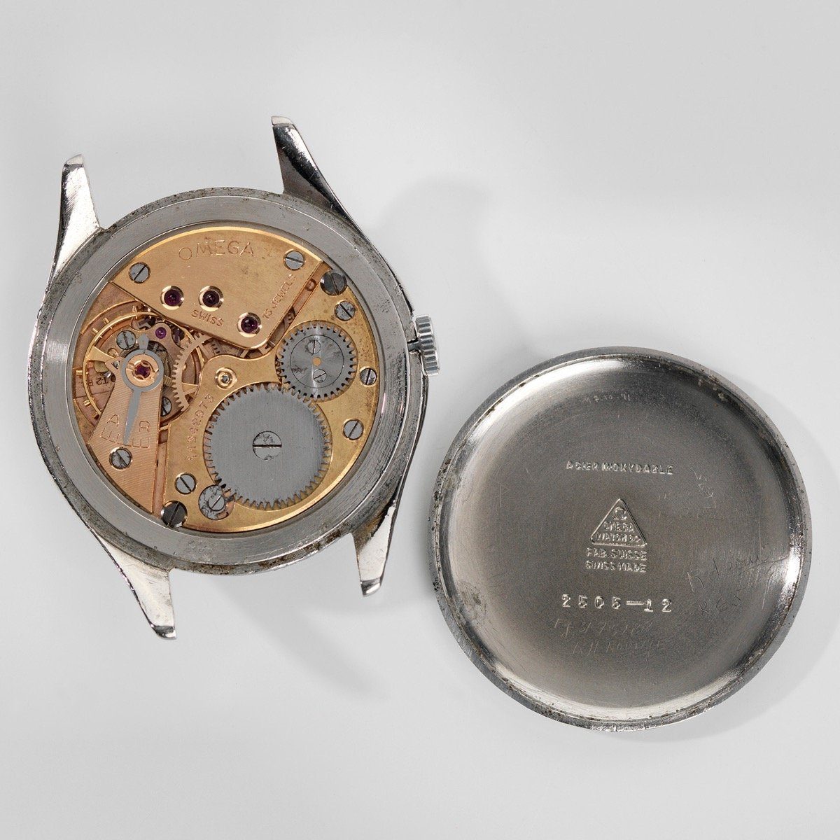 Omega Calatrava 1940s Oversized Dresswatch