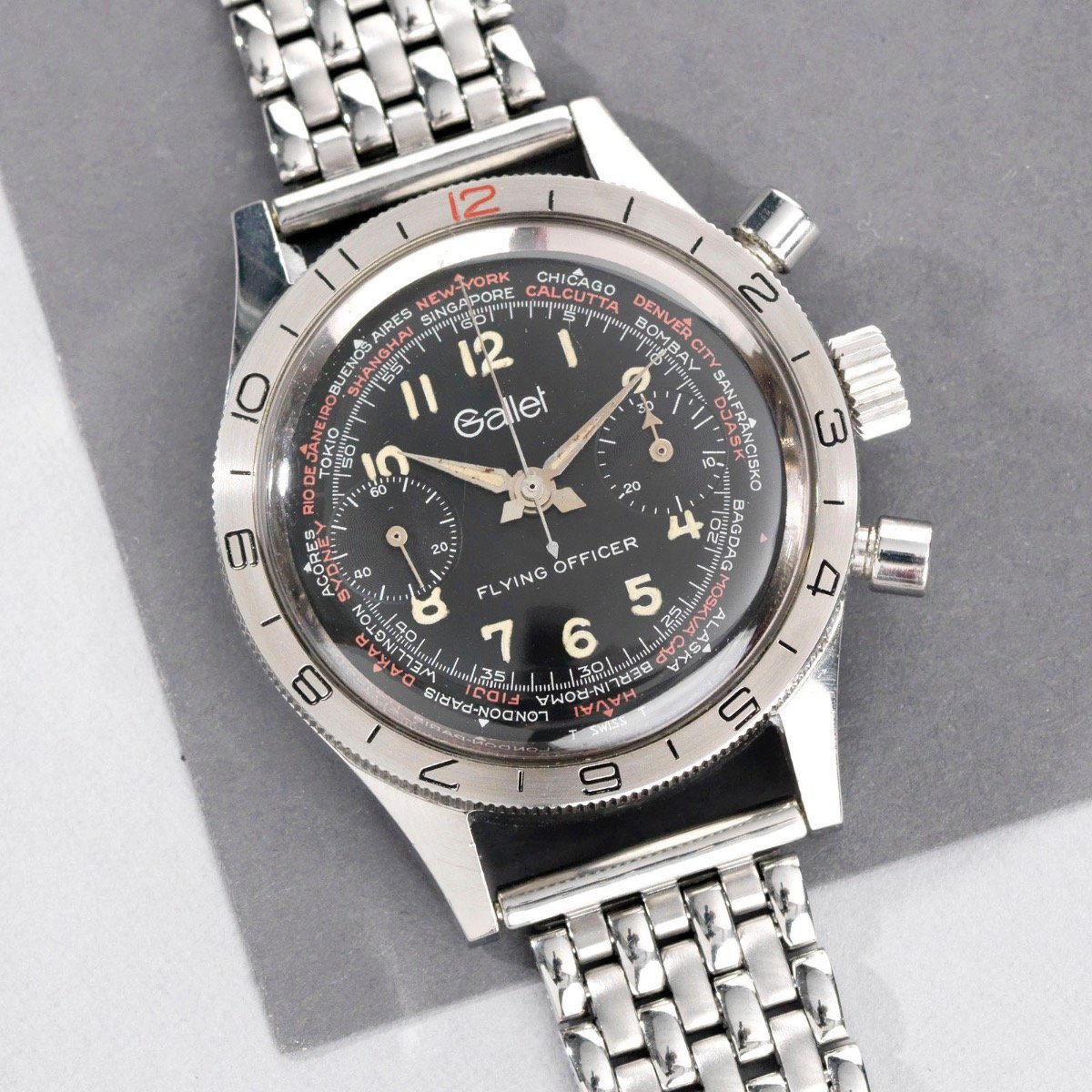 The Gallet Flying Officer Chronograph