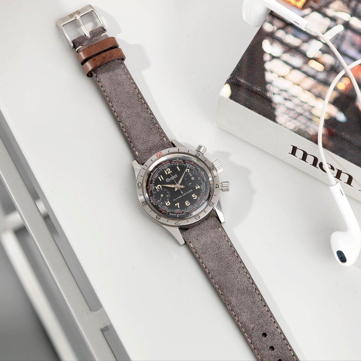 The Gallet Flying Officer Chronograph