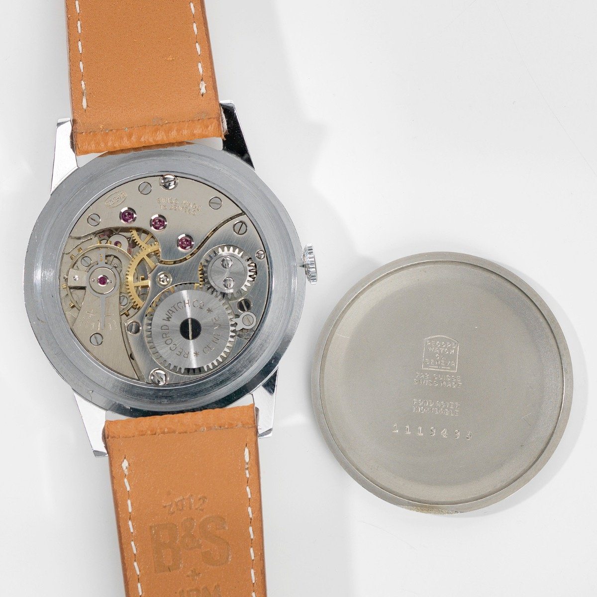 Record Oversize 1950s Large Case 38mm