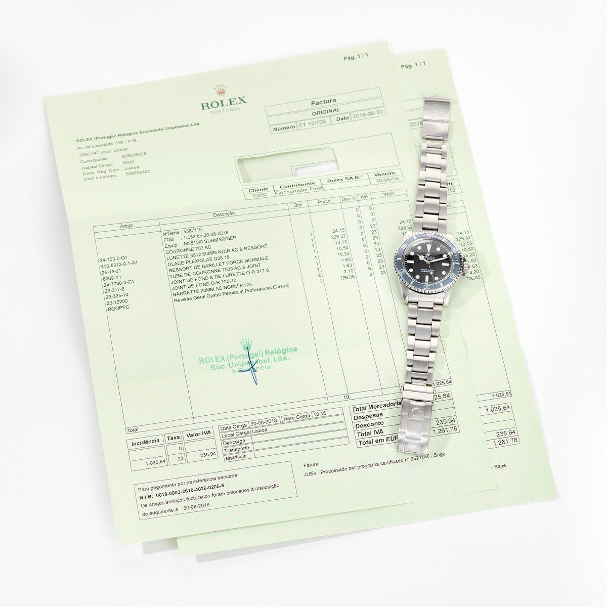 Rolex Submariner Mk1 Maxi Dial 5513