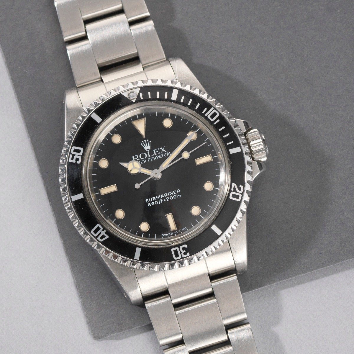 Rolex Submariner White Gold Markers 5513