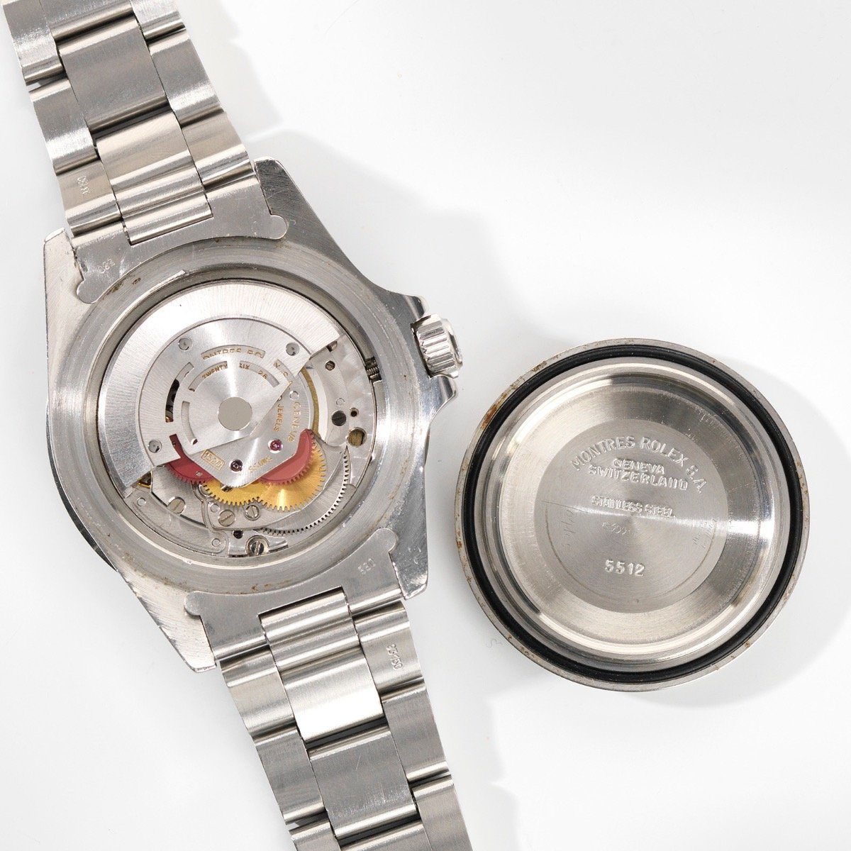 Rolex Submariner White Gold Markers 5513