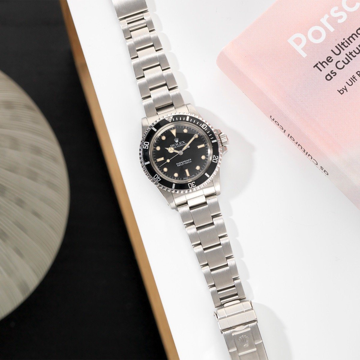 Rolex Submariner White Gold Markers 5513