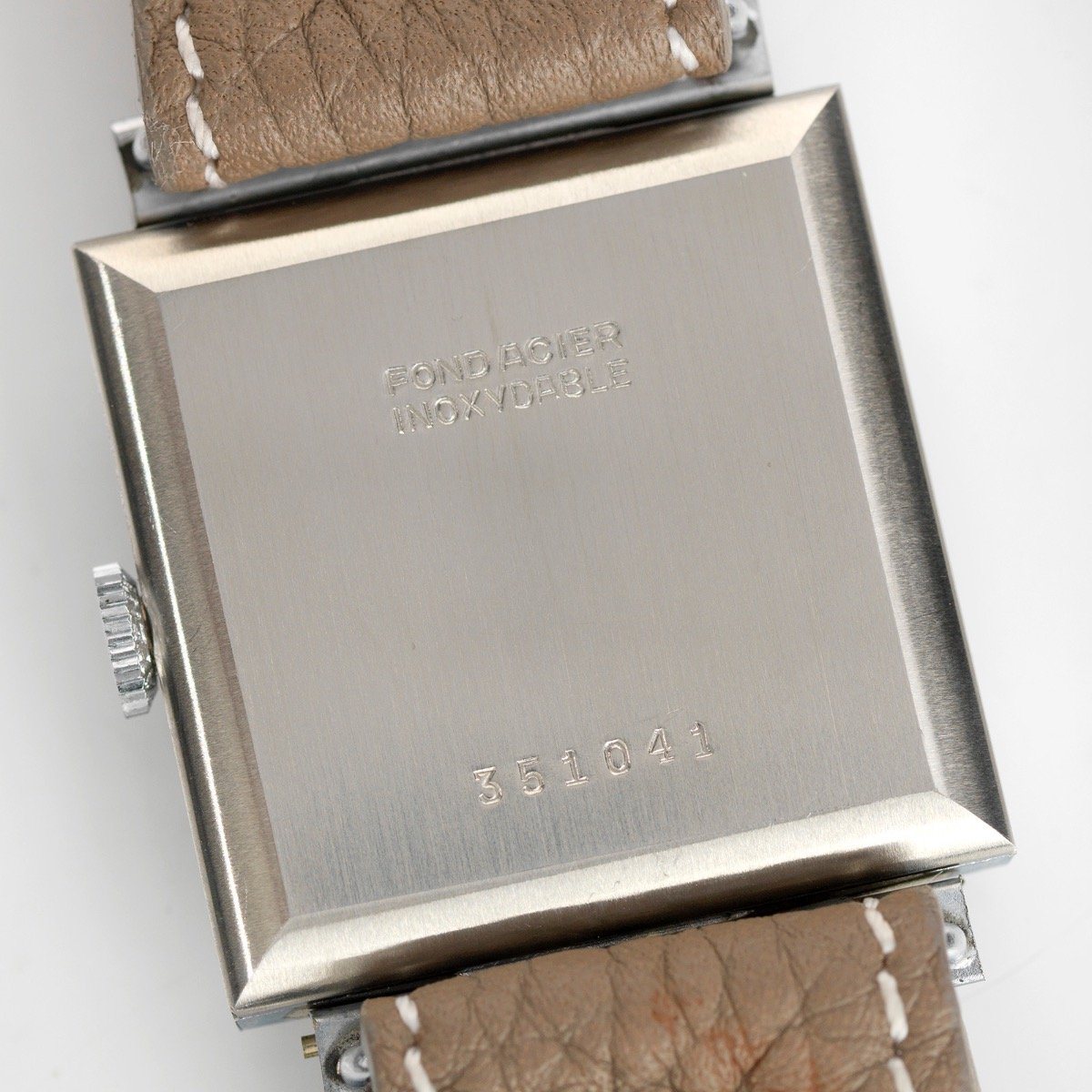 Baume & Mercier Salmon Dial Square Case