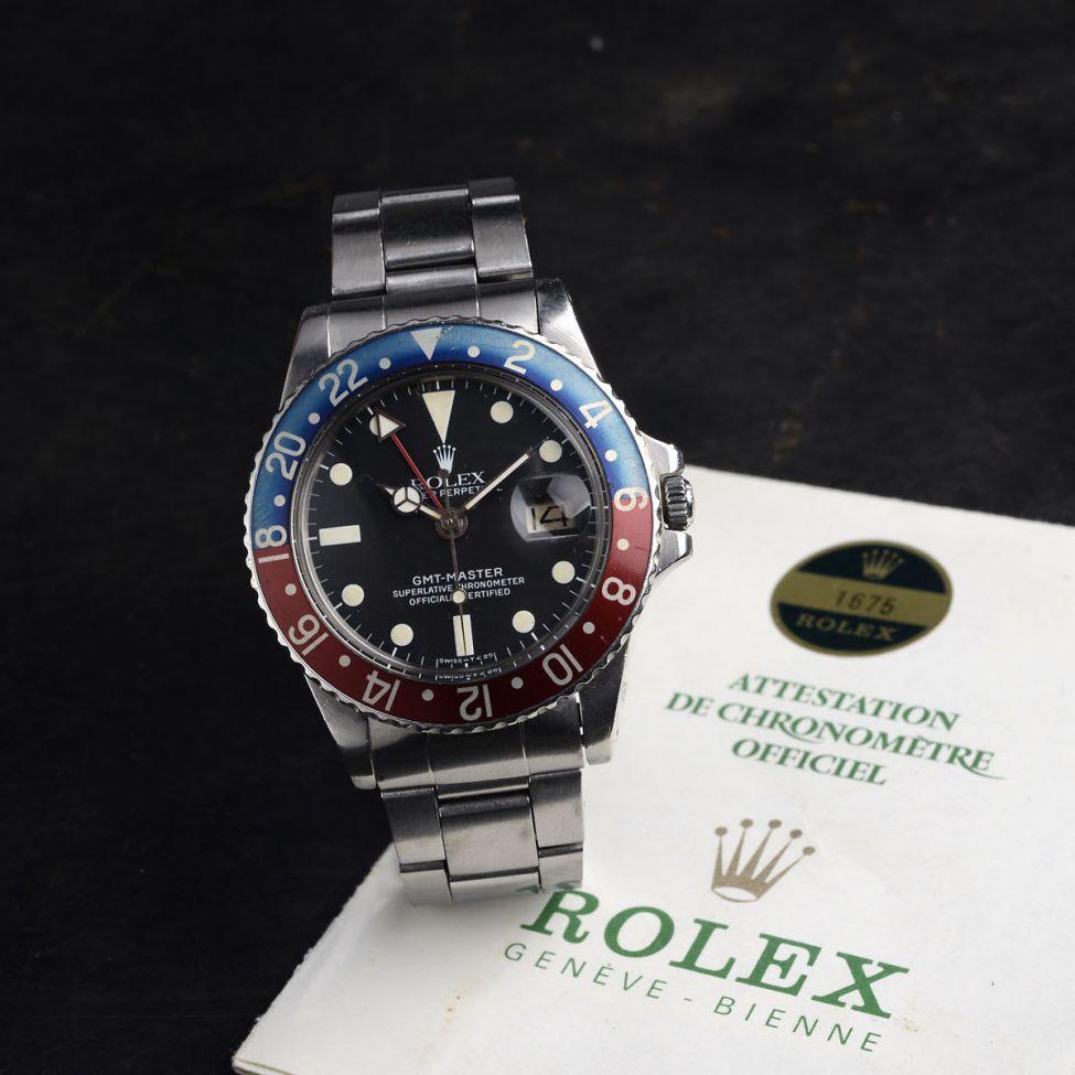 ROLEX 1675 BOX AND PAPERS