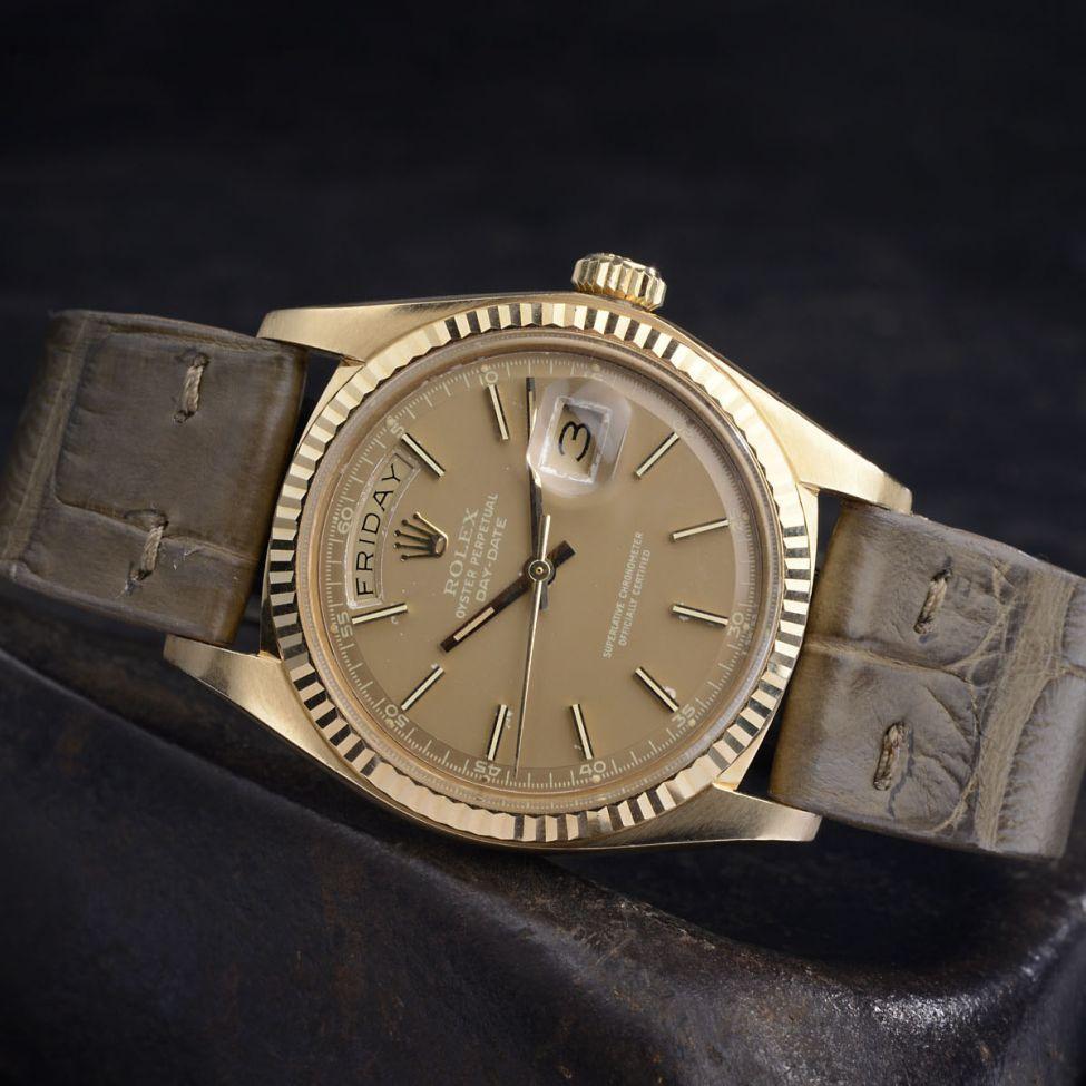 ROLEX 1803 ROLEX DAY-DATE CAMEL DIAL