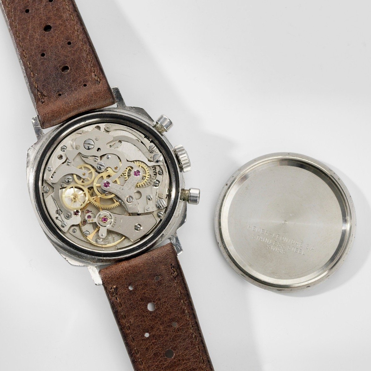 Heuer Camaro Ref 7743 Silver Dial