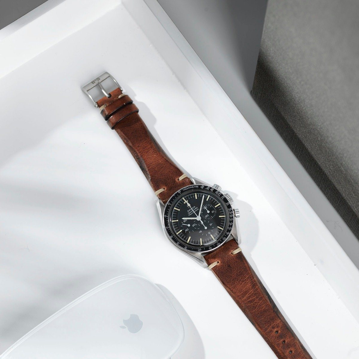 Siena Brown Blade Leather Watch Strap