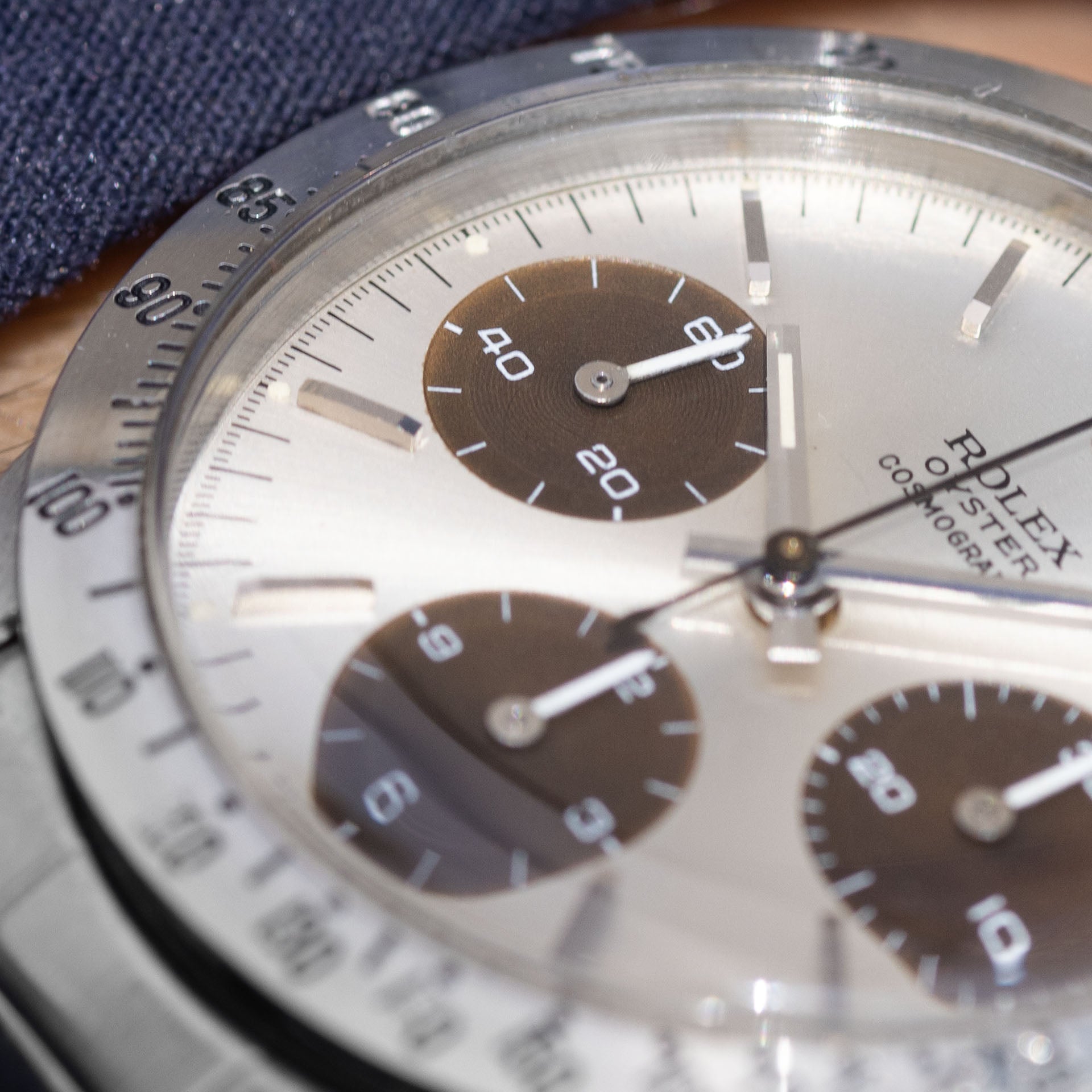 Rolex Cosmograph Daytona 6265 Mk1 Tropical Silver Dial