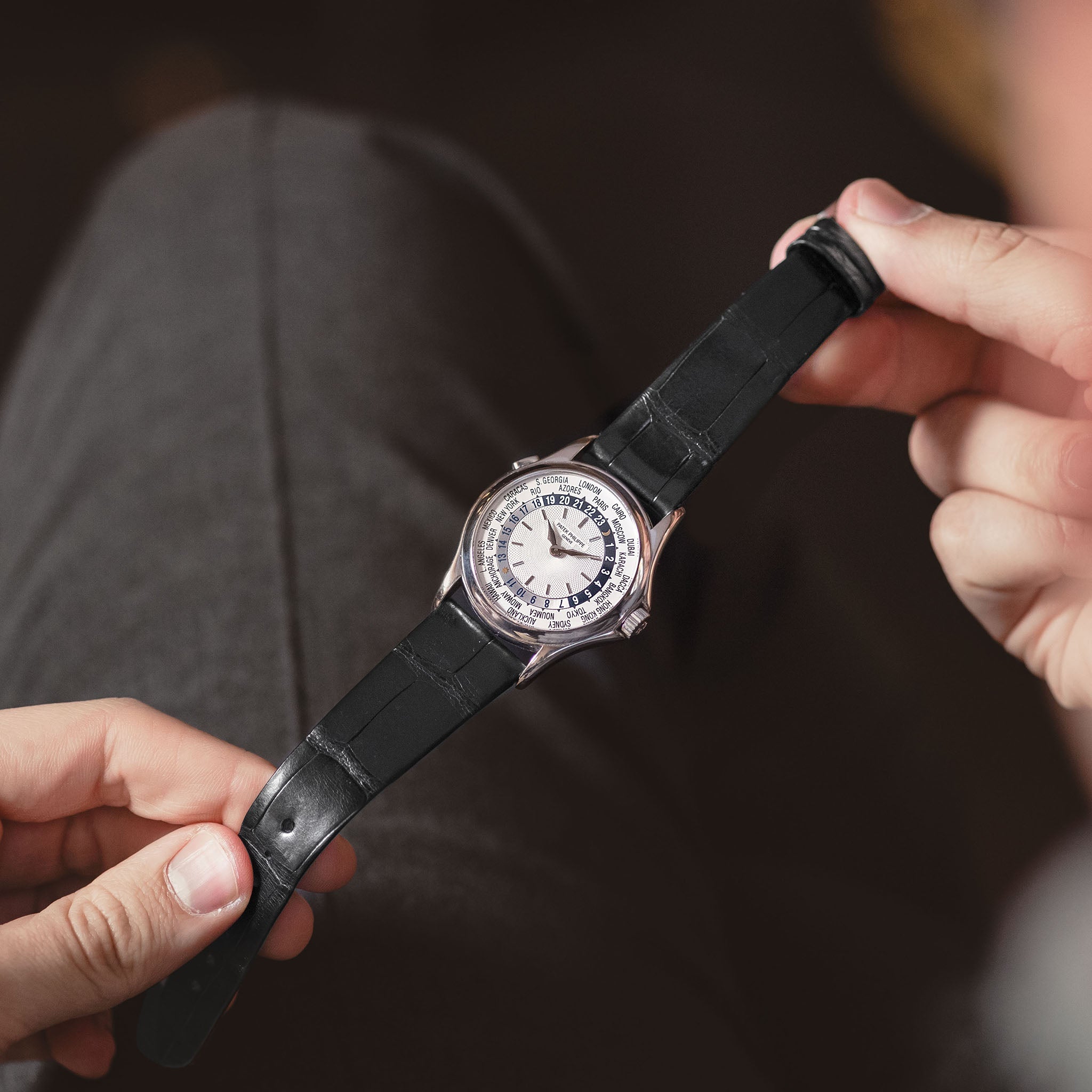 De Savile Row Leren Horlogeband - Luxury Tailored Alligator - Jubileum Editie