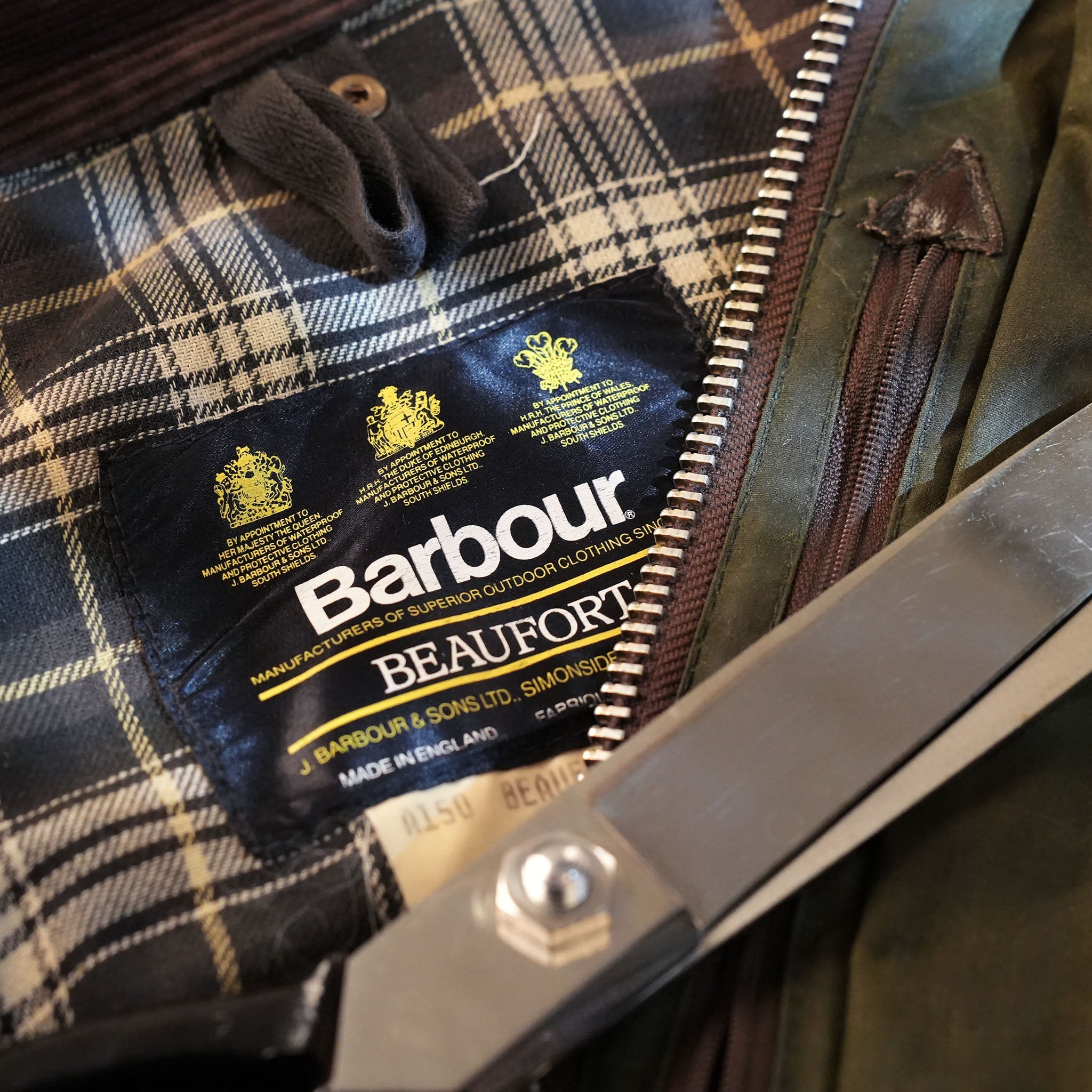 The Highlands Horlogeband - Gemaakt van Vintage Barbour Jassen - Jubileum Editie