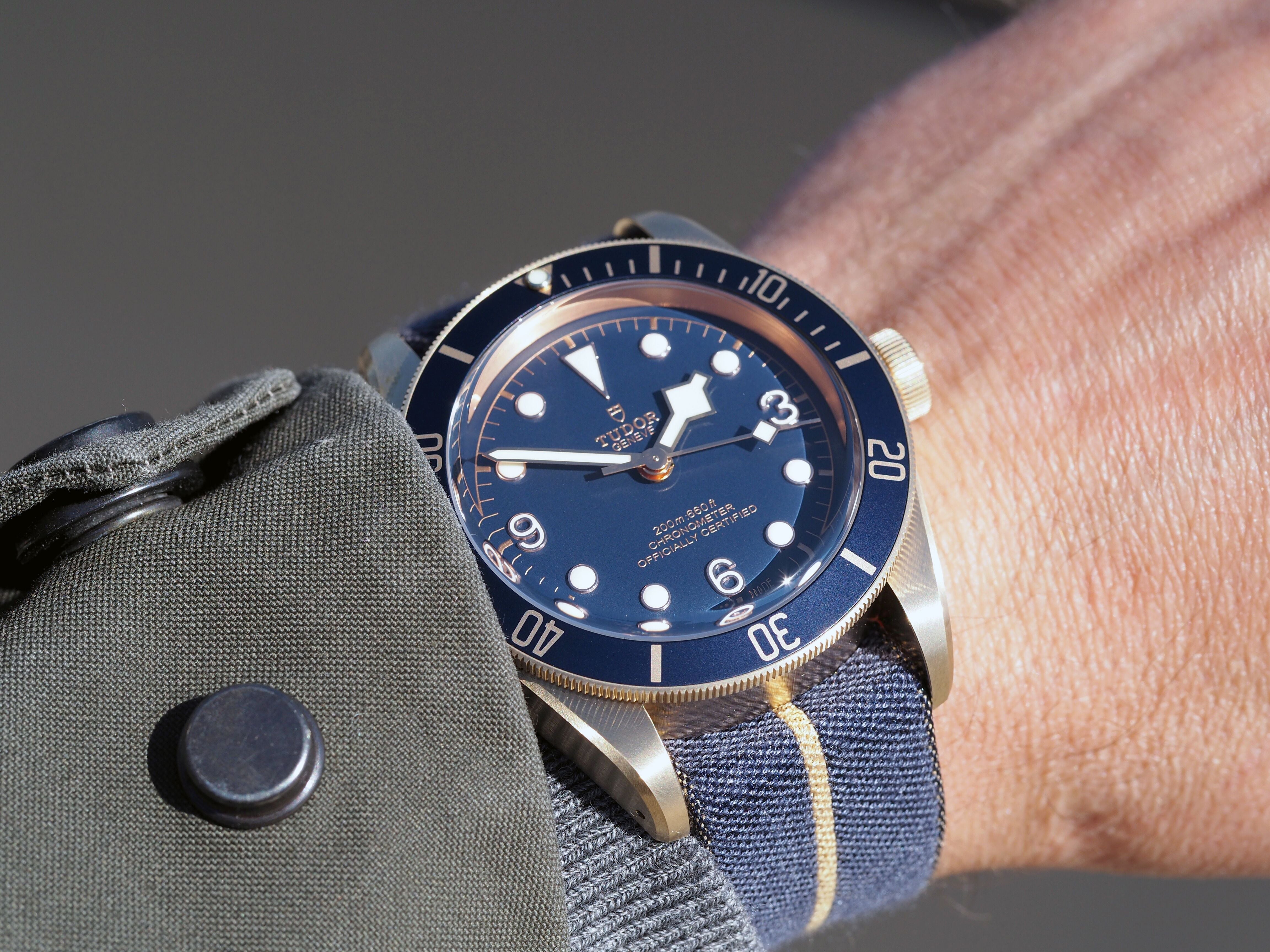 Tudor x Bucherer - De Black Bay Bronze Blue Edition