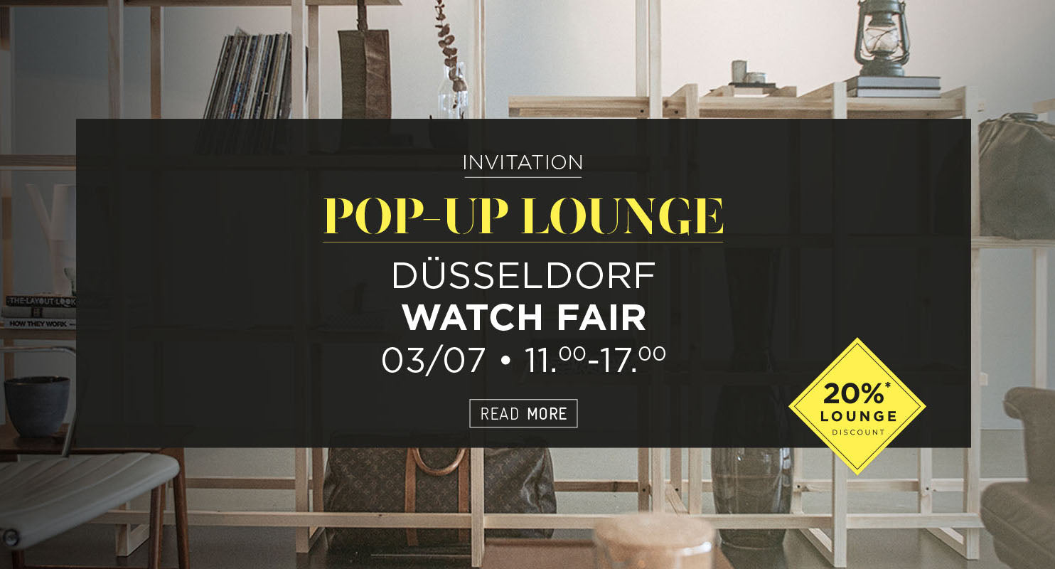 B&S Pop Up Lounge @ Düsseldorf horlogebeurs