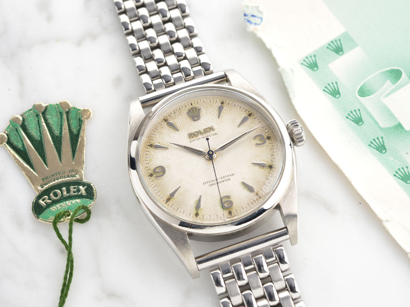 Spot On - Rolex 6352 'Pre-Explorer' Ovettone