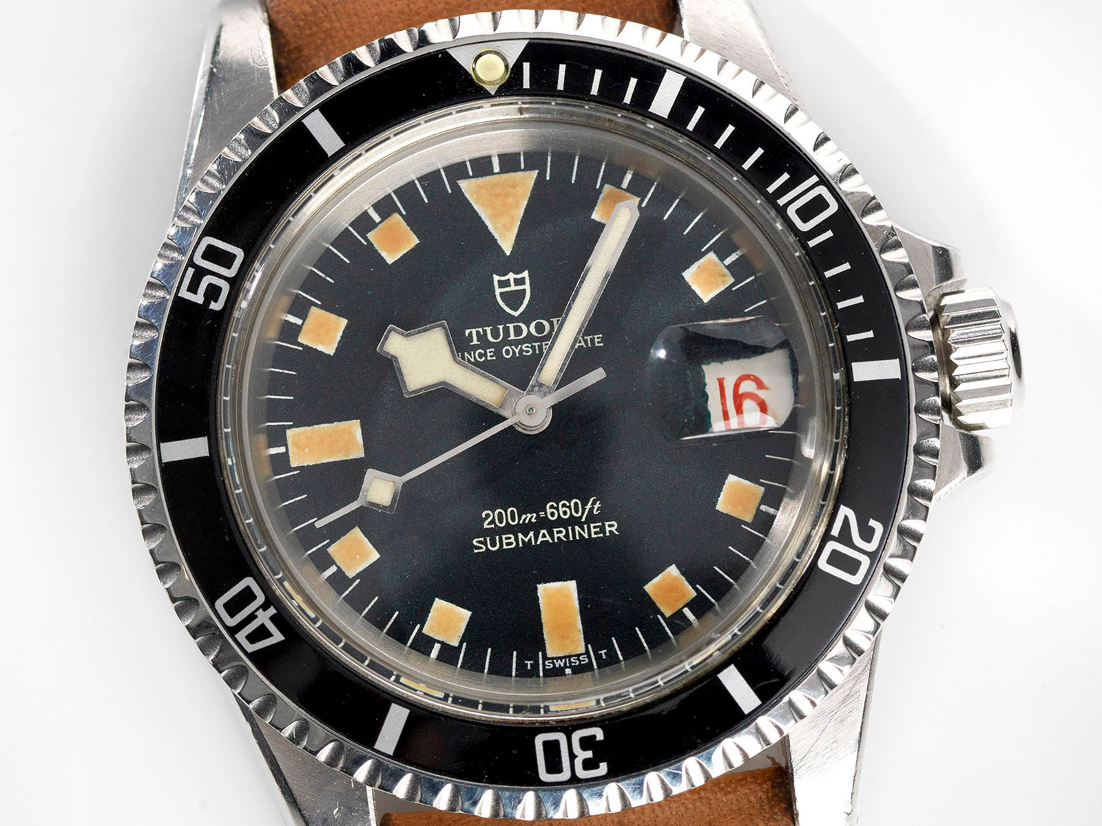 De ORIGINELE EIGENAAR Tudor Submariner Black Snowflake 7021