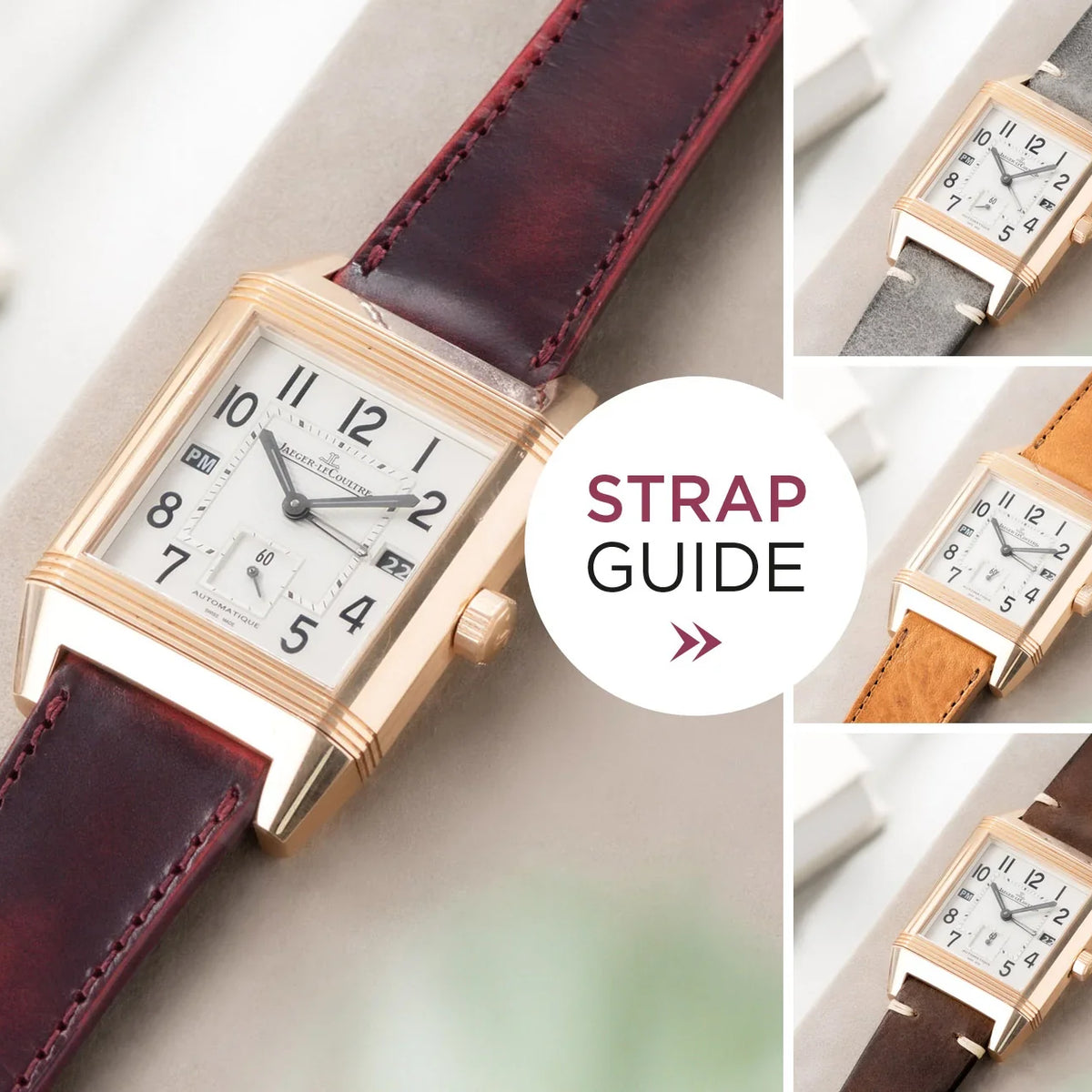 Strap Guide Jaeger LeCoultre Grande Reverso Rose Gold