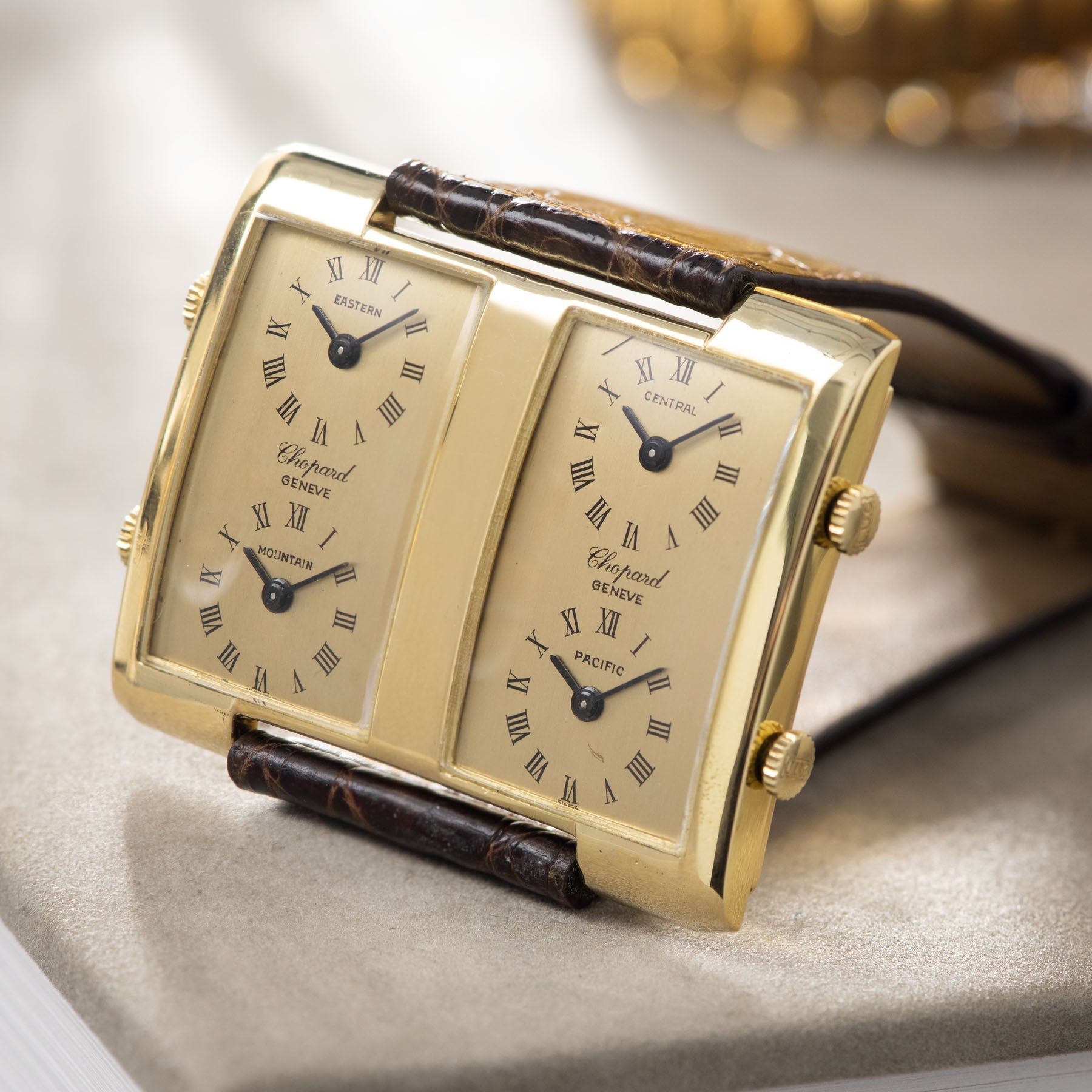 Crossing Continents – Het Chopard Vier-Tijdzone Horloge