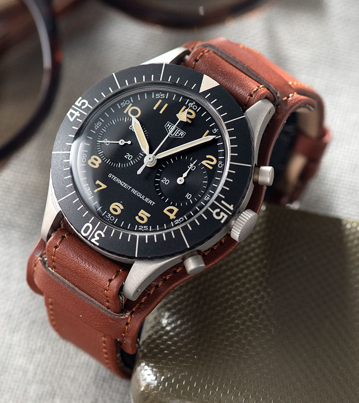 De Heuer Bundeswehr 1550SG chronograaf - Meer dan een beroemde Horlogeband