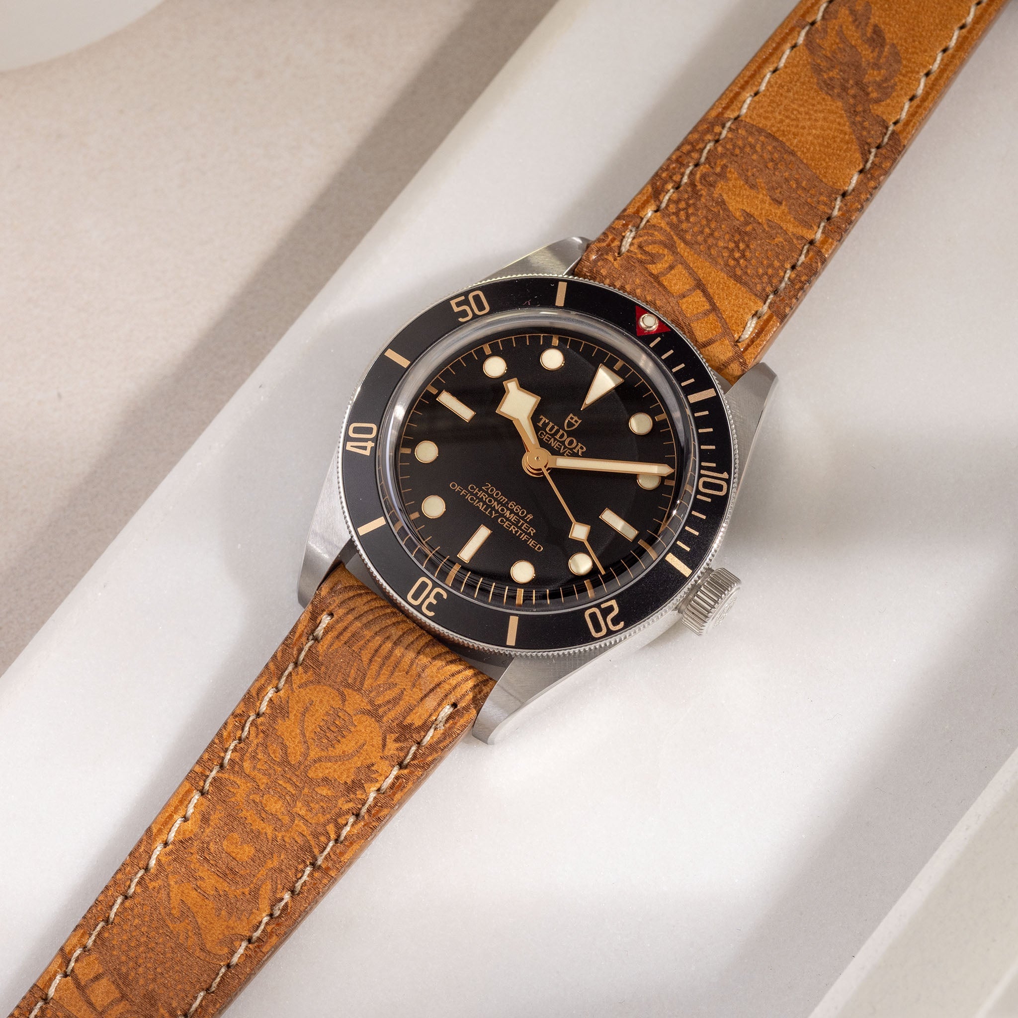 The Dragon Tattoo Leather Watch Strap – Jubilee Edition