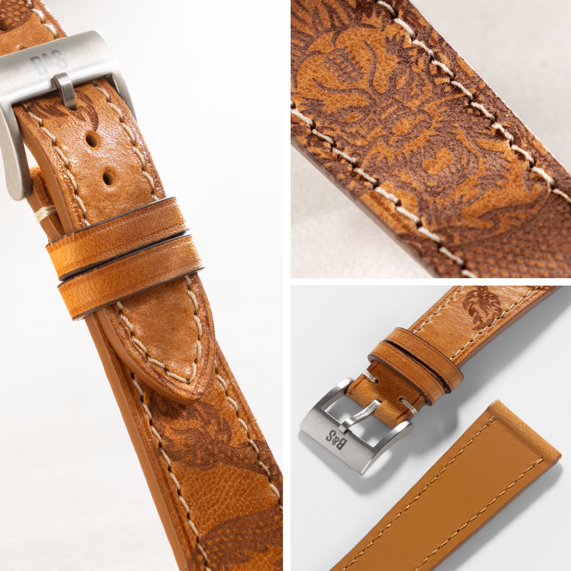 The Dragon Tattoo Leather Watch Strap – Jubilee Edition