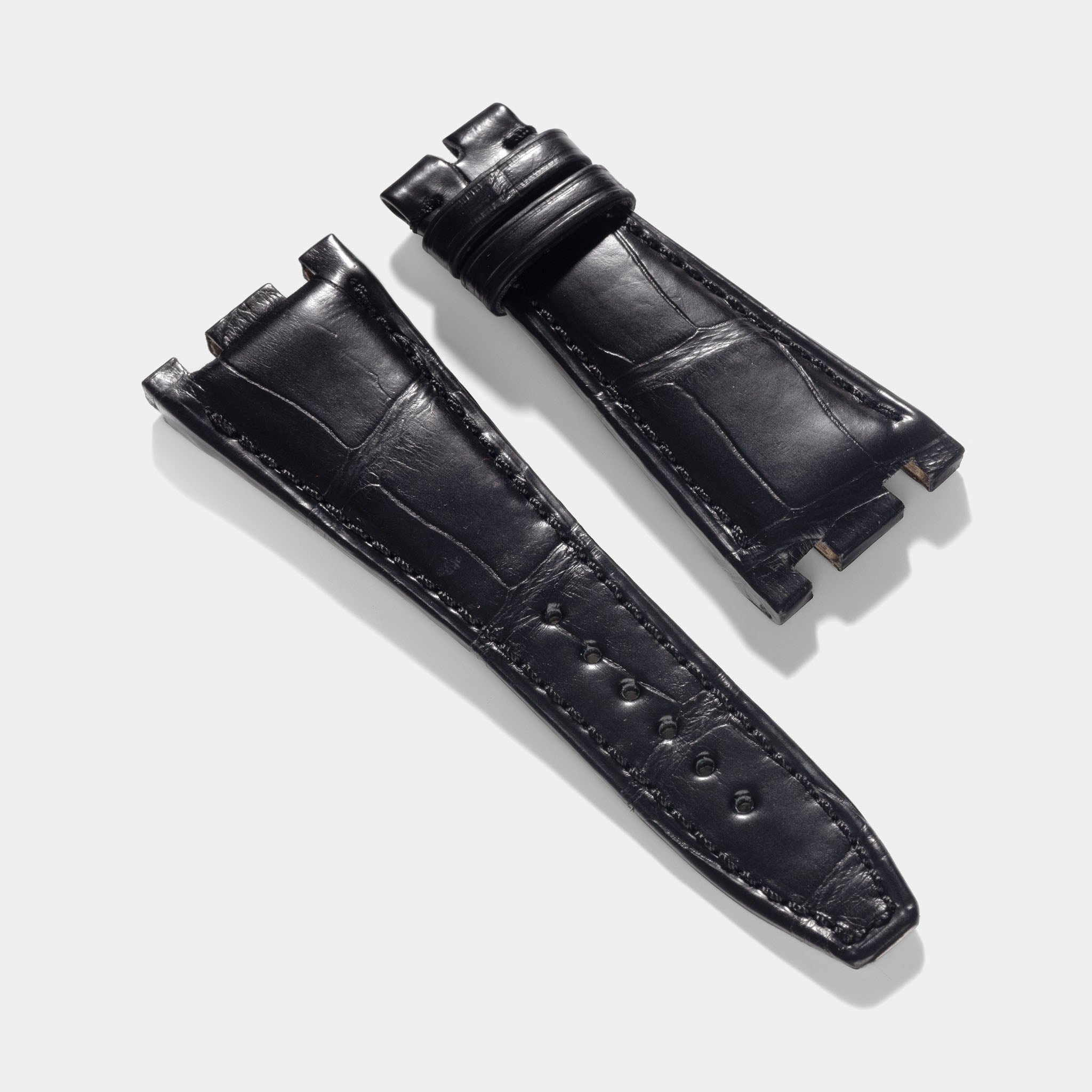 Black_Alligator_leather_Watch_Strap_For_Audemars_piguet_royal_oak_offshore_43mm