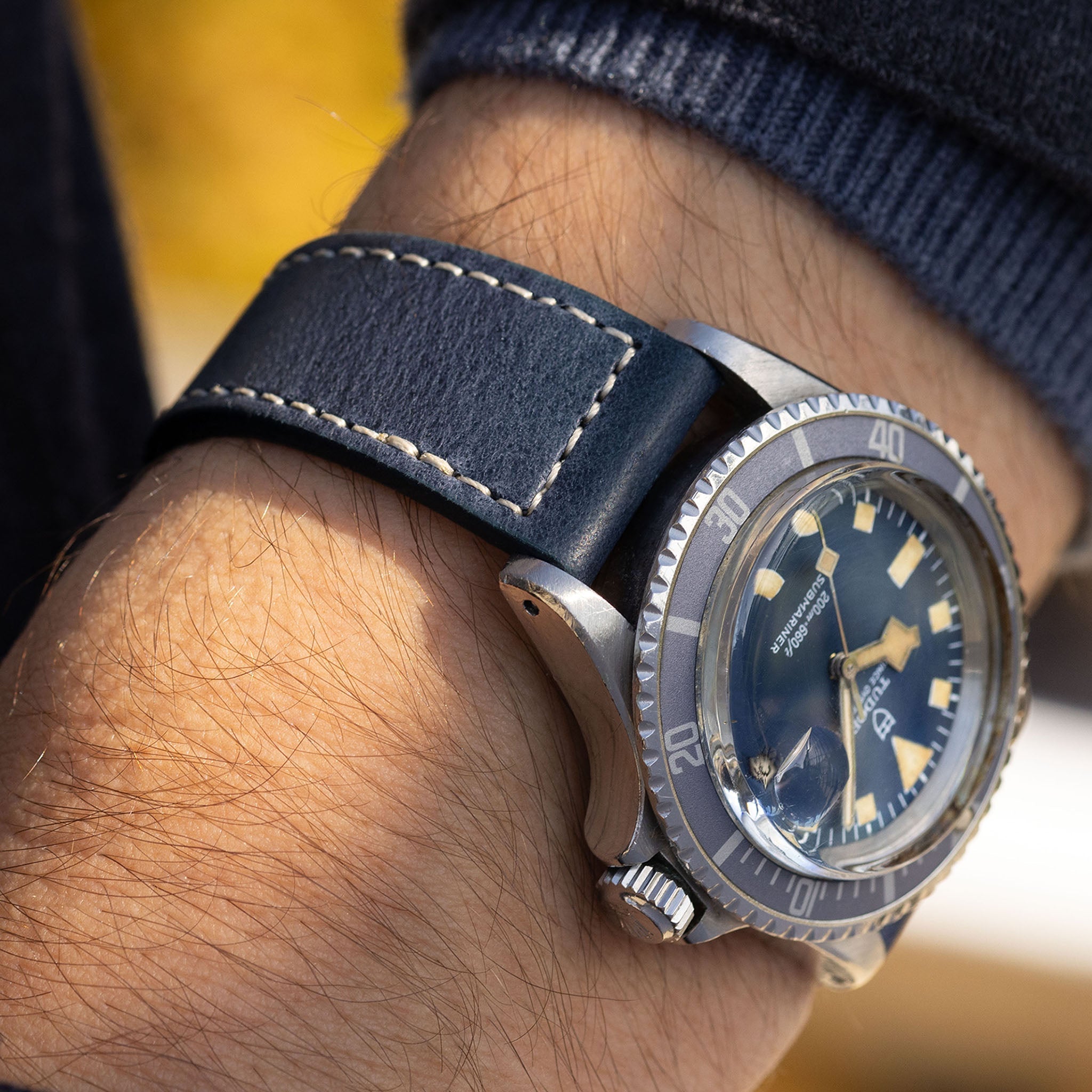 Blue_Pull_Up_Leather_Watch_Strap_Tudor_Snowflake