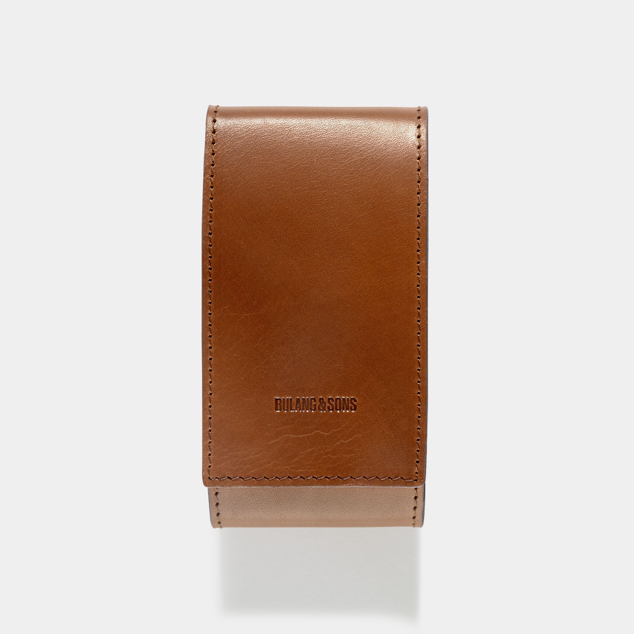 Finest_Barenia_Brown_Watch_Pouch_For_Luxury_Watches