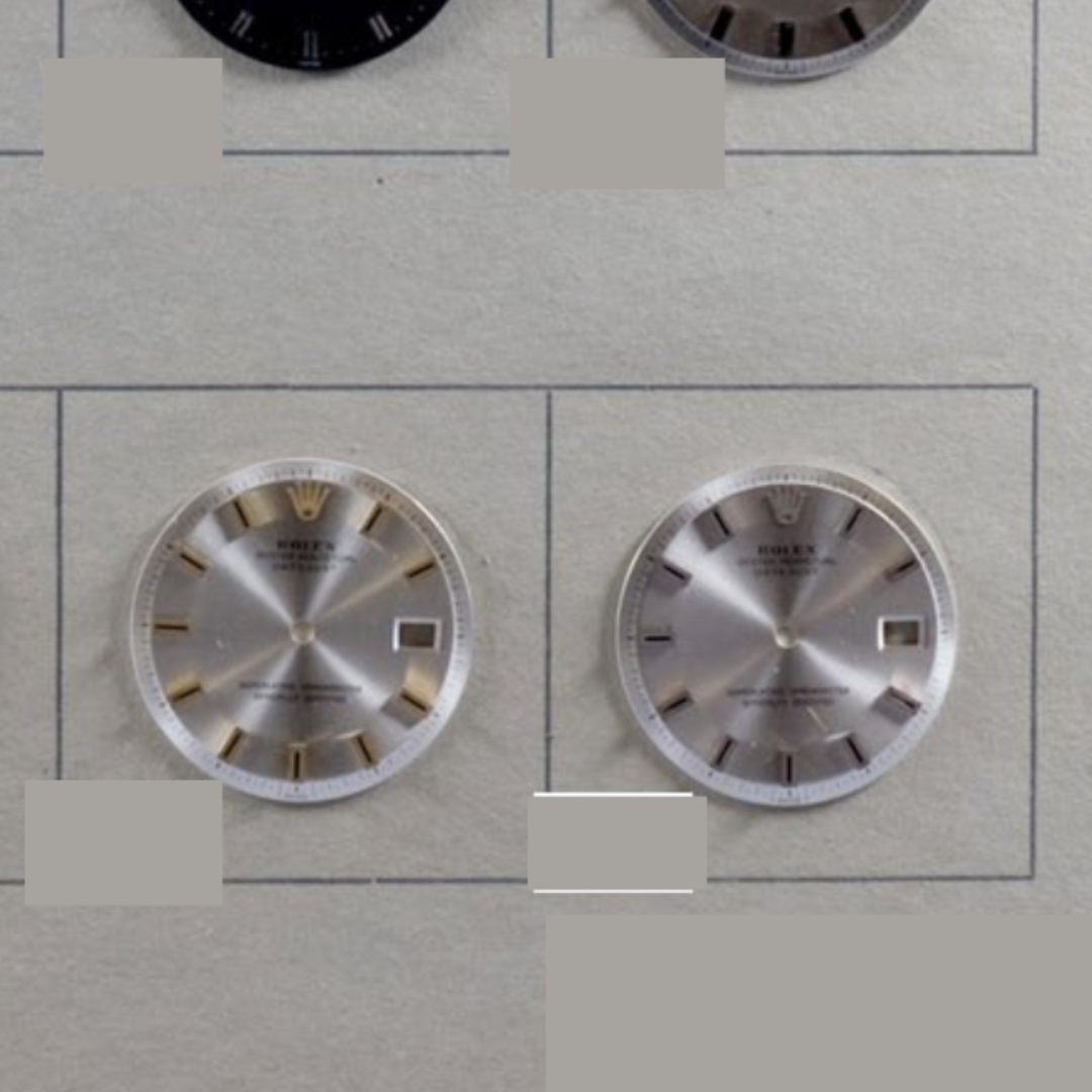 Rolex Datejust 1601 rare Singer Block Markers dial