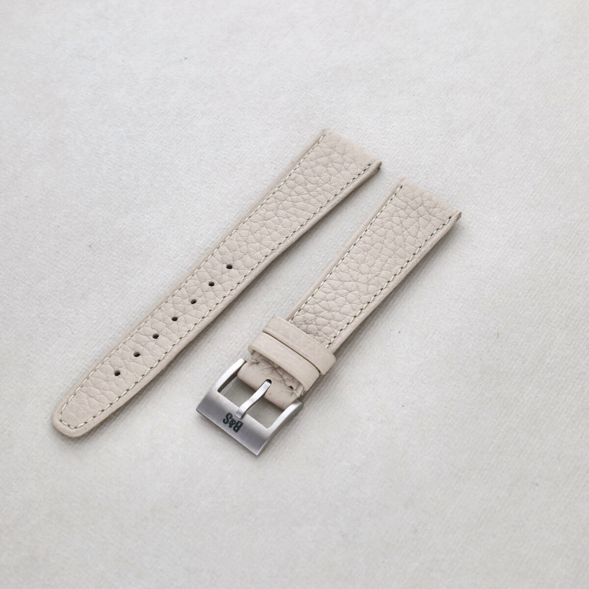 Sample Sale - Taurillon Creme Speedy Leren Horlogeband