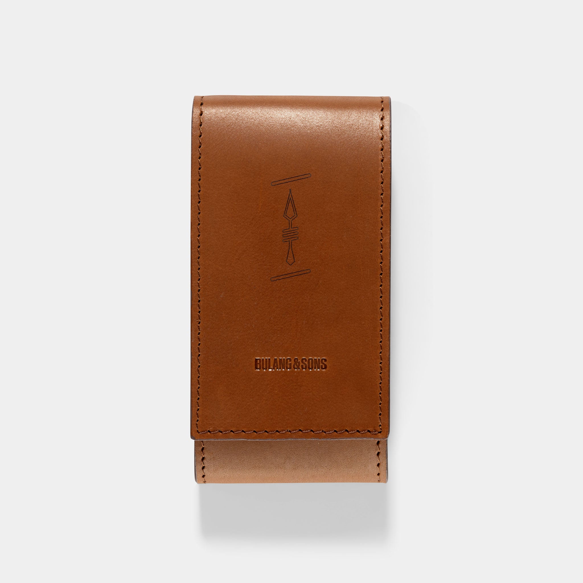 Arrow Barenia Cognac Brown Leather Watch Pouch