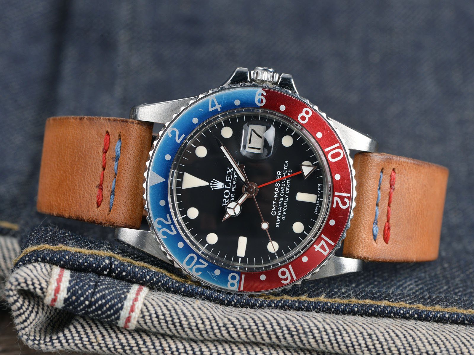 ROLEX 1675 GMT MAXI DIAL