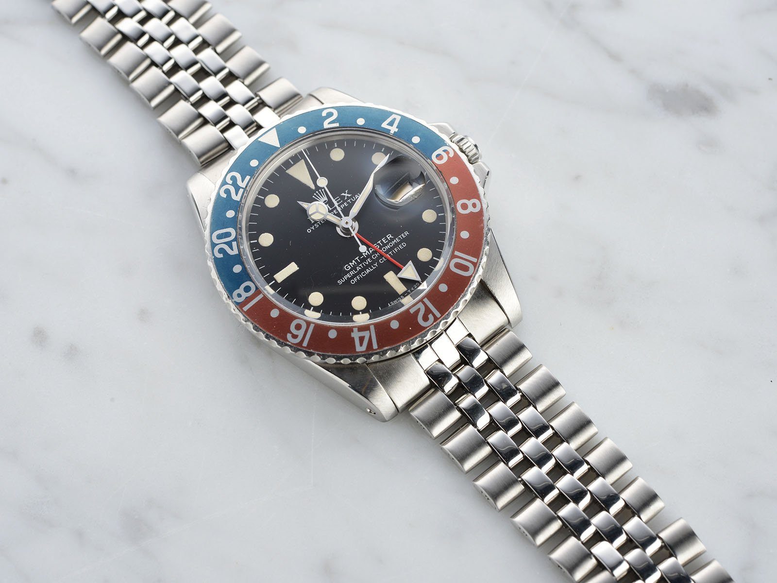 ROLEX 1675 GMT MK1 LONG E MEGA FAT FONT