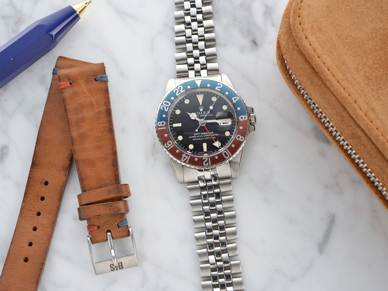 ROLEX 1675 GMT MK1 LONG E MEGA FAT FONT